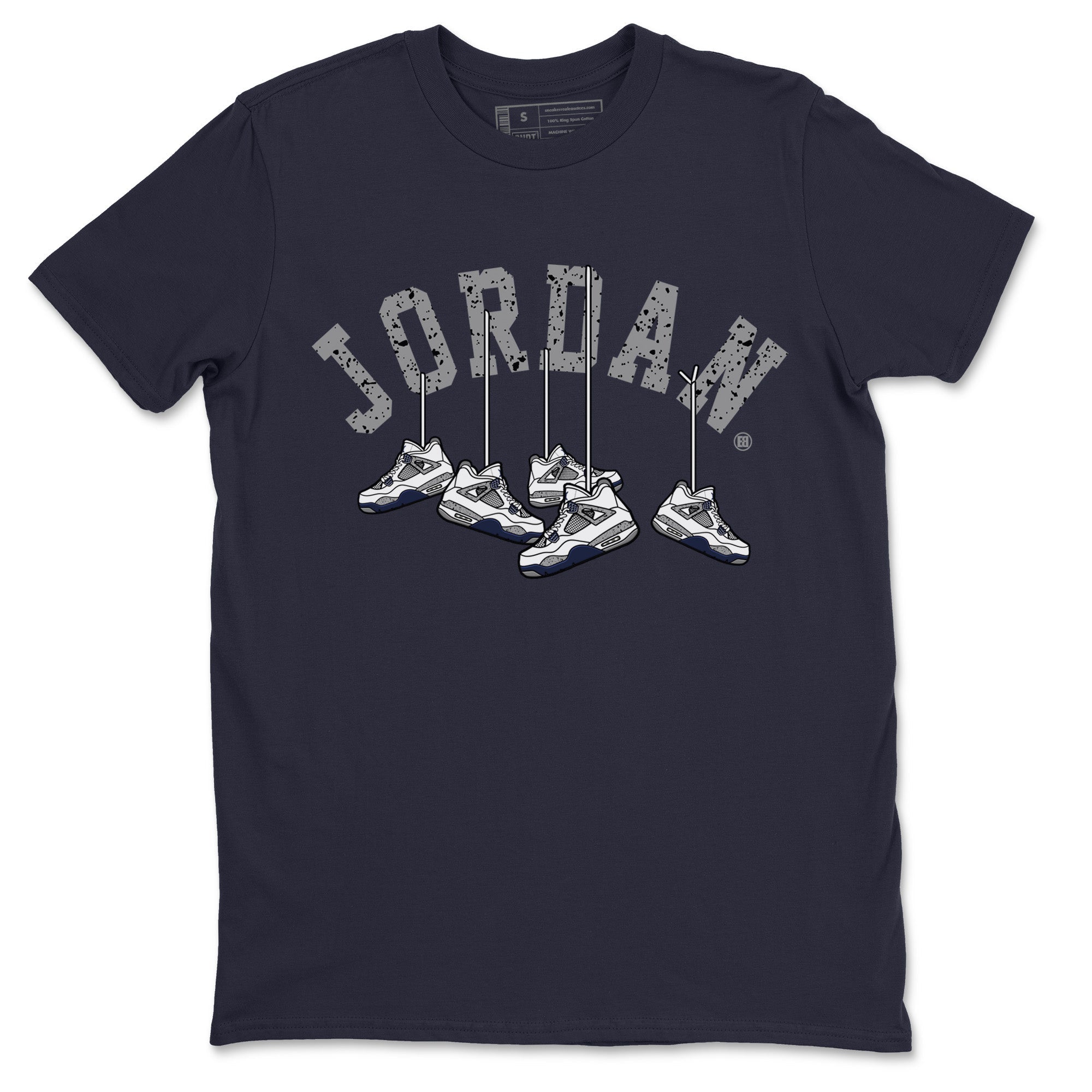 Hanging snkmatchs Unisex Tops - Air Jordan 4 Midnight Navy