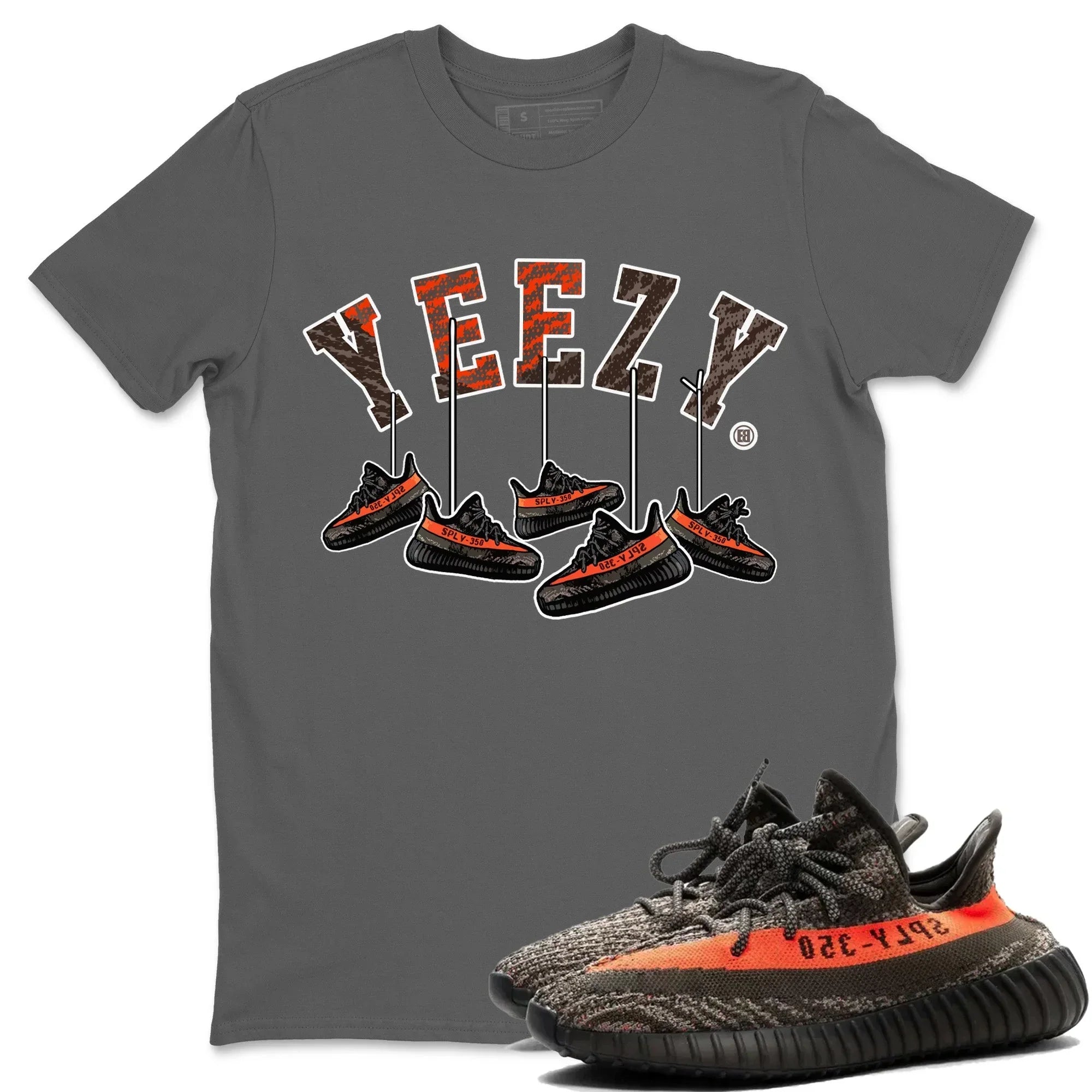 Hanging snkmatchs Unisex Tops - Yeezy 350 Carbon Beluga