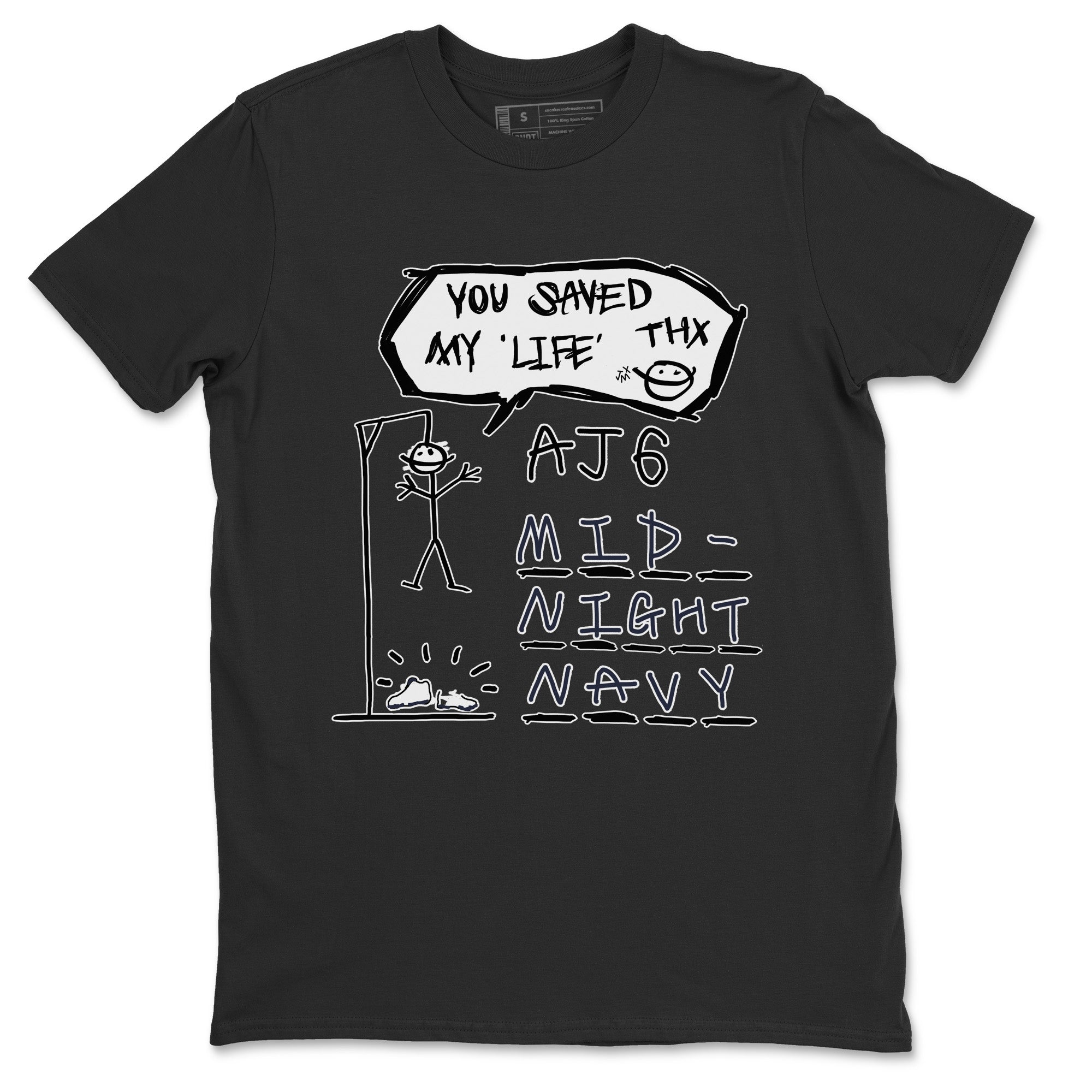 Hangman Unisex Tops - Air Jordan 6 Midnight Navy