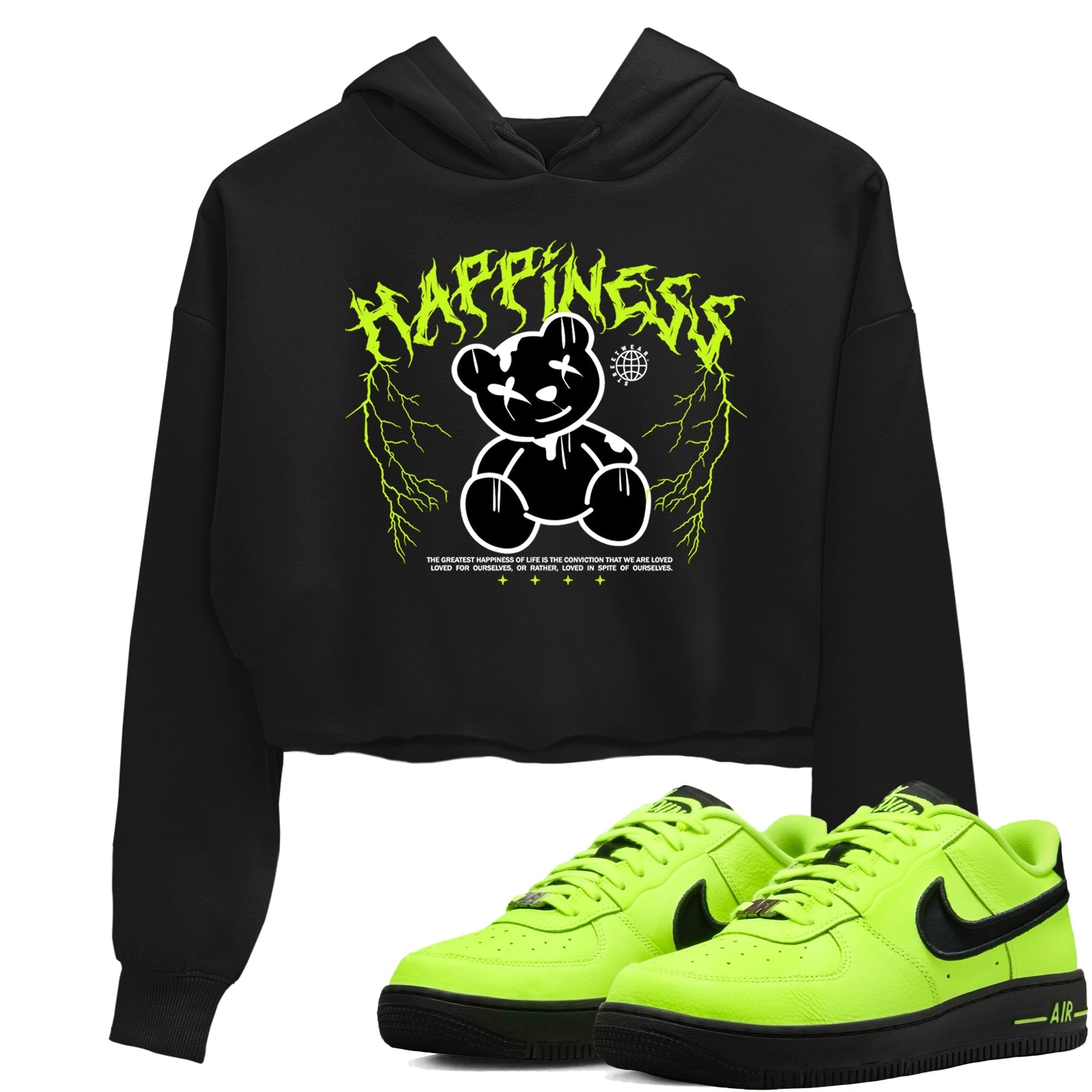 Happiness Bear snkmatch Women's Top - Air Force 1 Volt