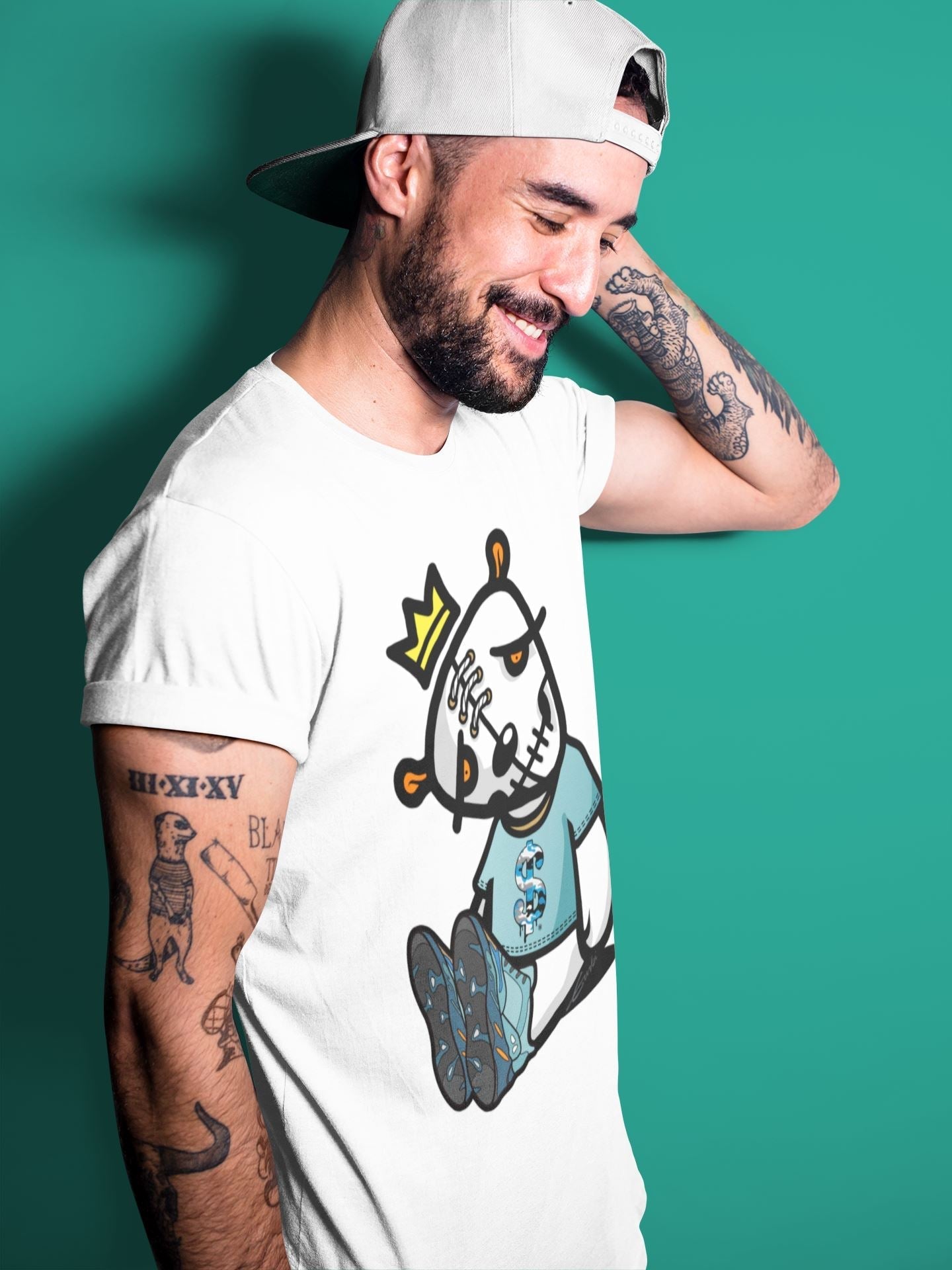 Dead Dolls Unisex Tops - Yeezy 700 Faded Azure