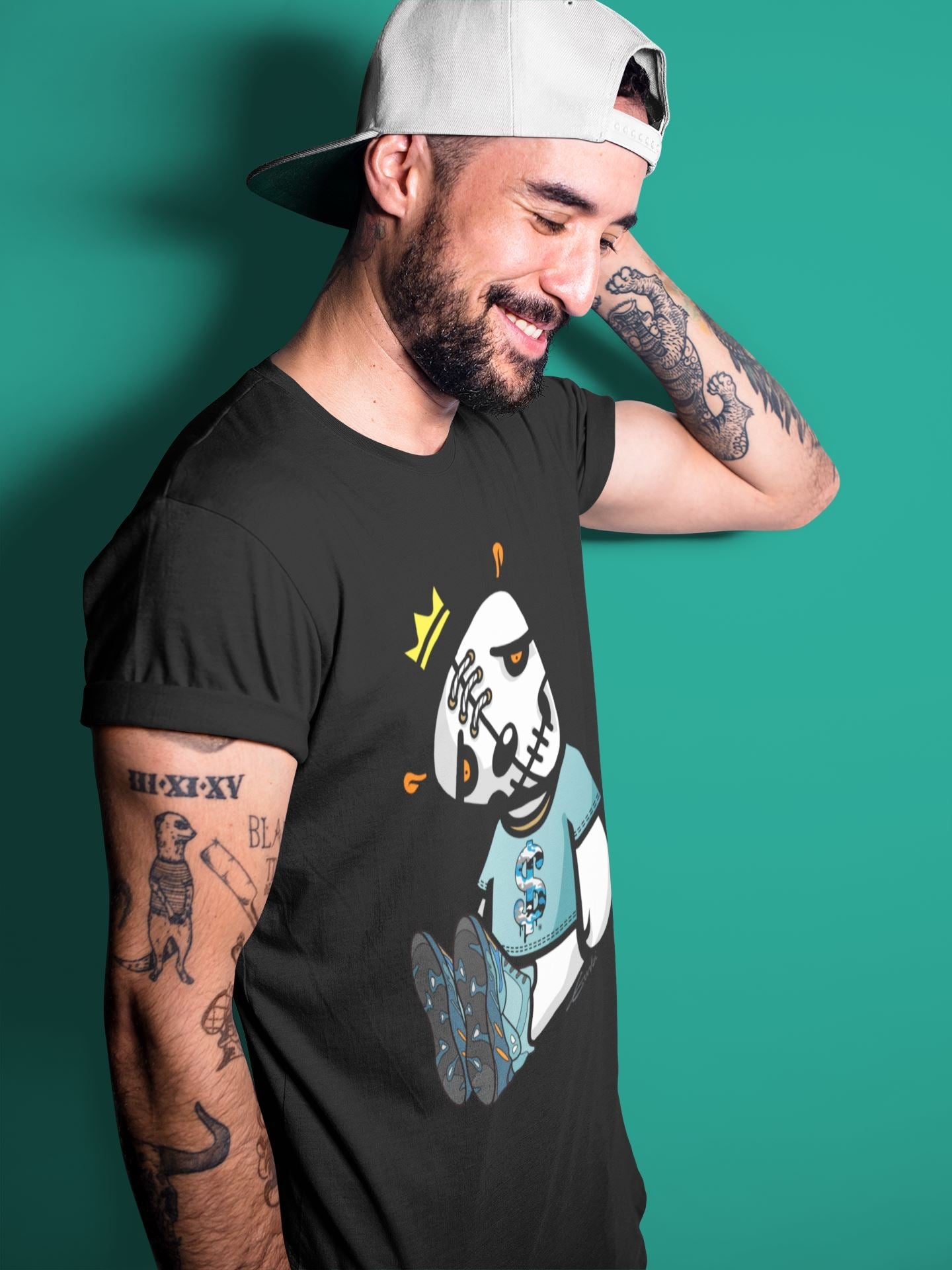 Dead Dolls Unisex Tops - Yeezy 700 Faded Azure