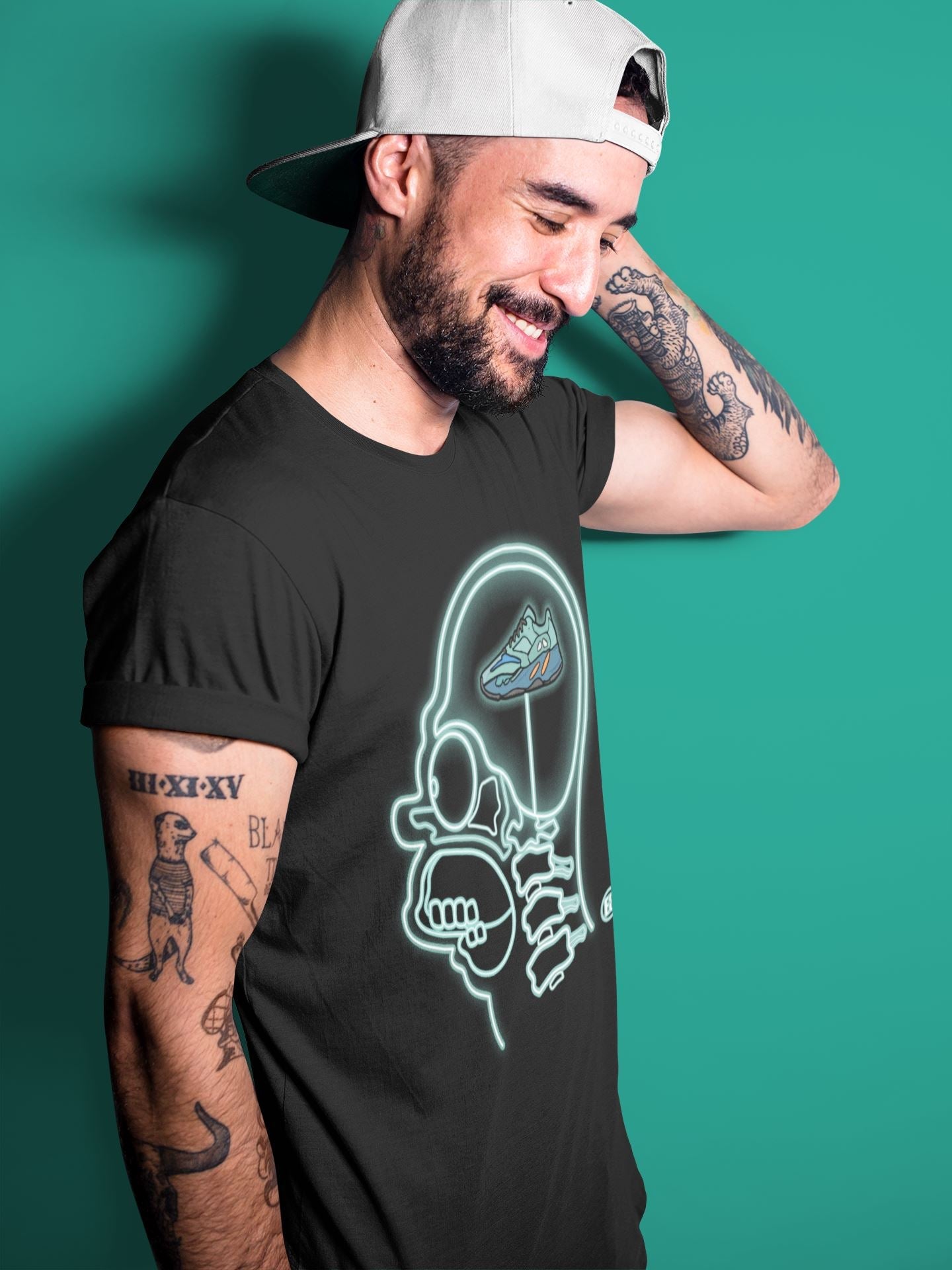 snkmatch XRay Unisex Tops - Yeezy 700 Faded Azure