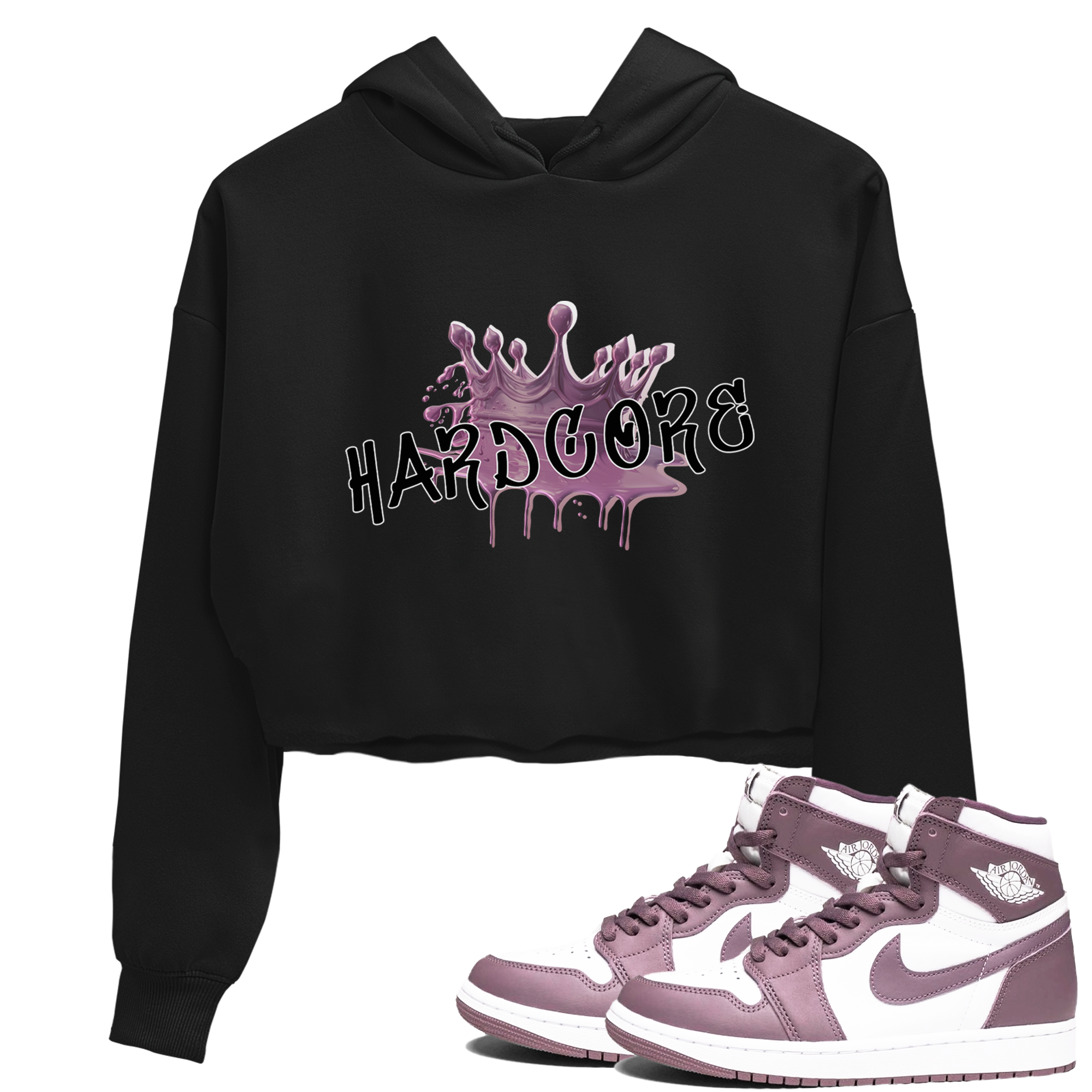 Hardcore snkmatch Women's Top - Air Jordan 1 Mauve