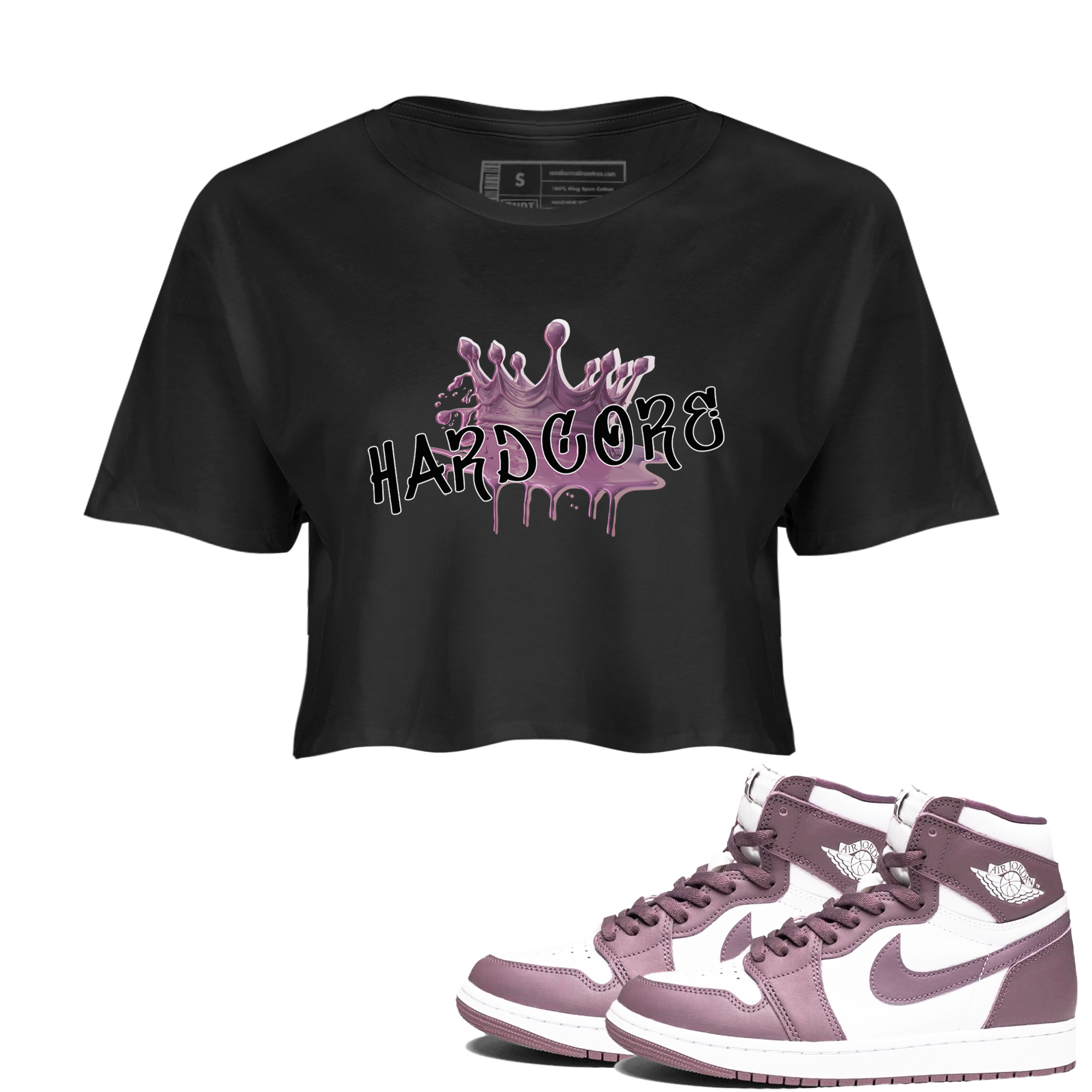 Hardcore snkmatch Women's Top - Air Jordan 1 Mauve
