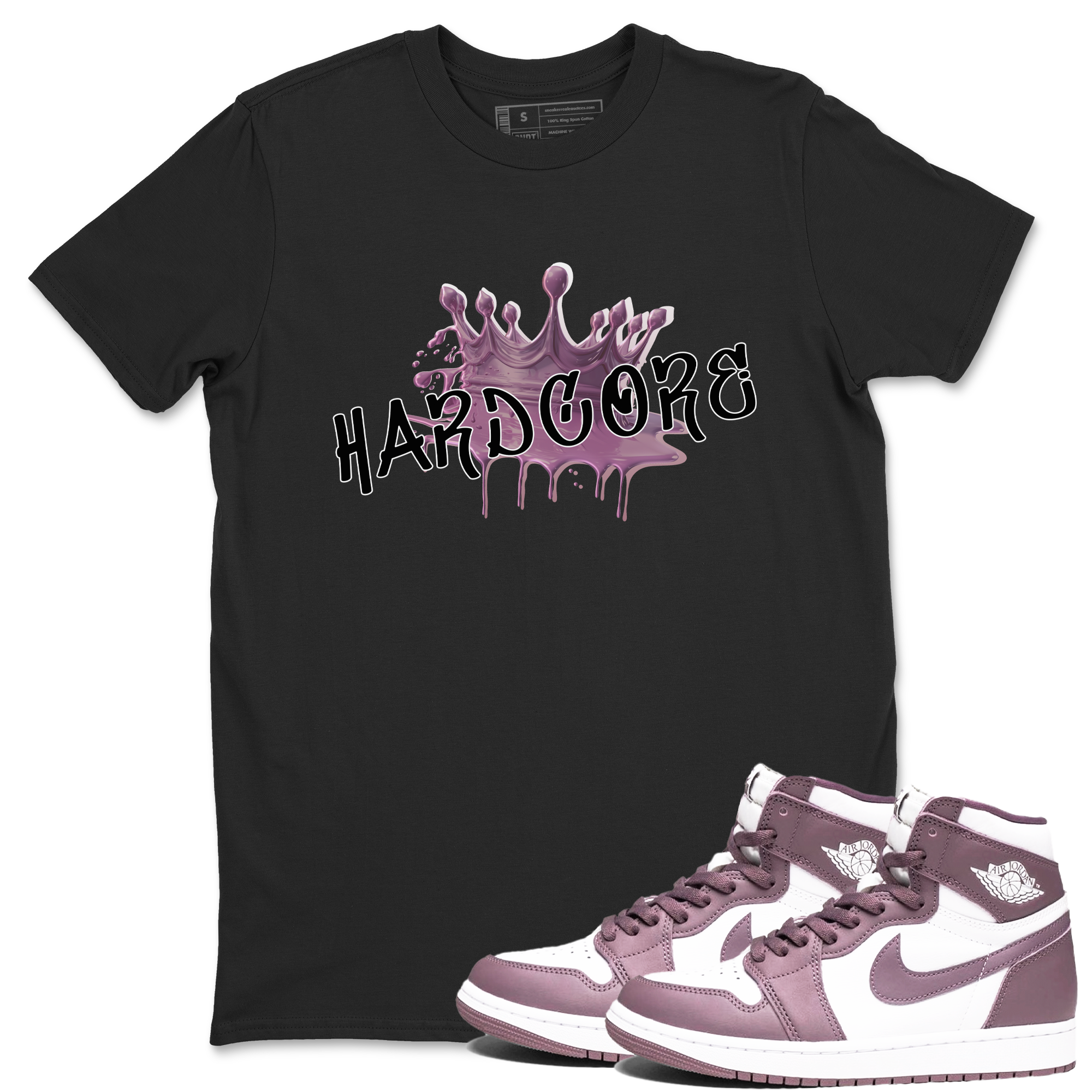 Hardcore snkmatch Tee - Air Jordan 1 Mauve