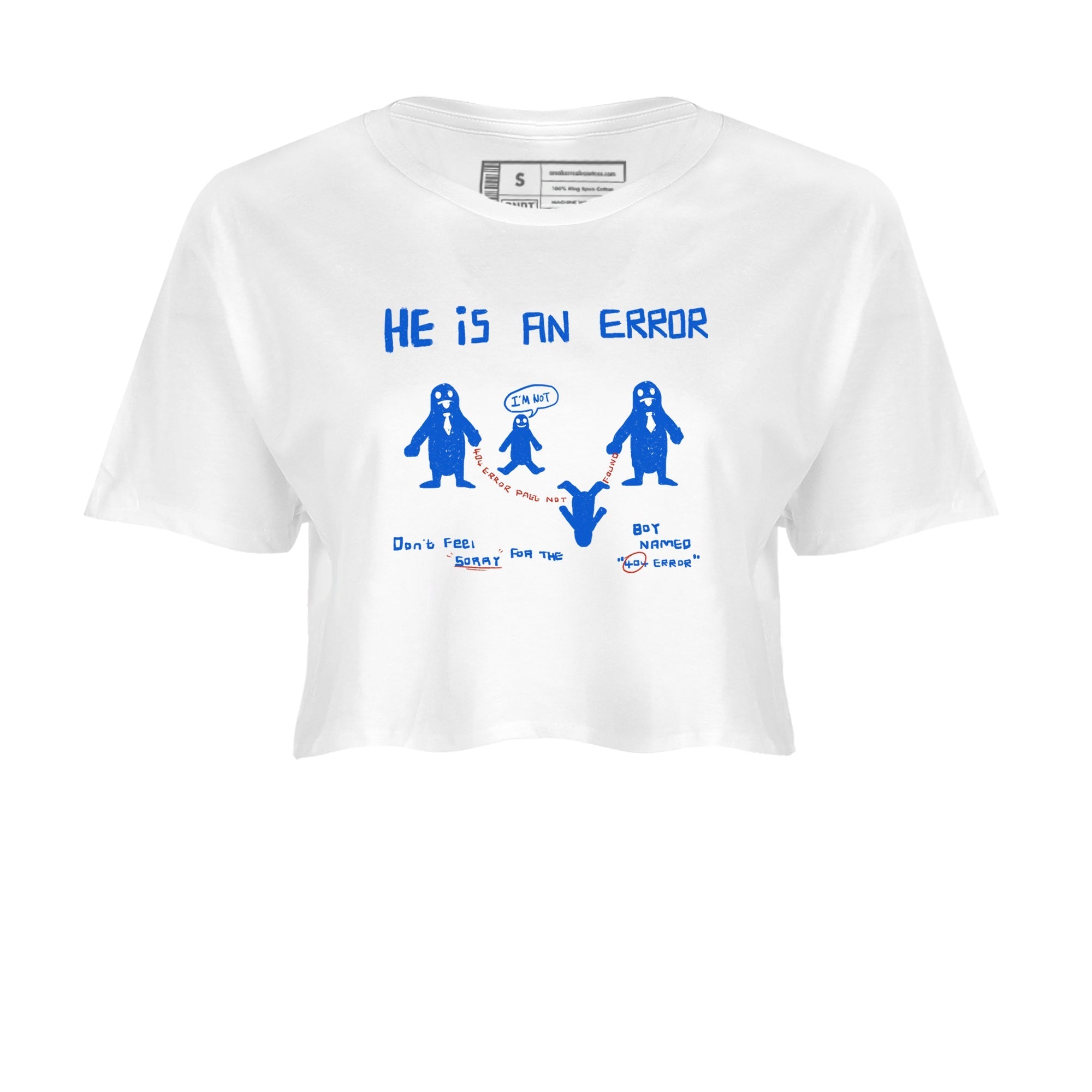 He Is An Error snkmatch Women's Top - Air Force 1 404 Error