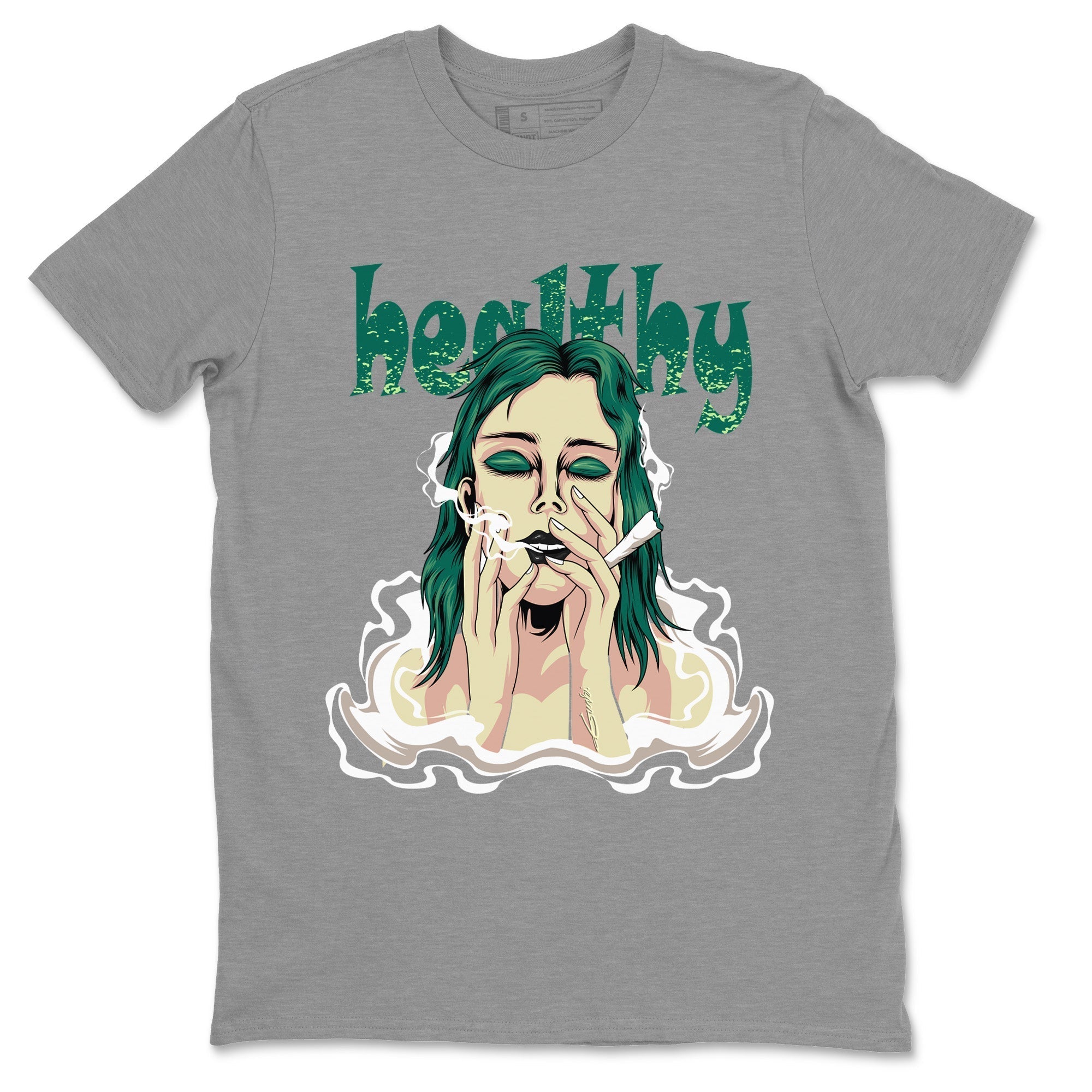 Healthy Unisex Tops - Air Jordan 1 Gorge Green