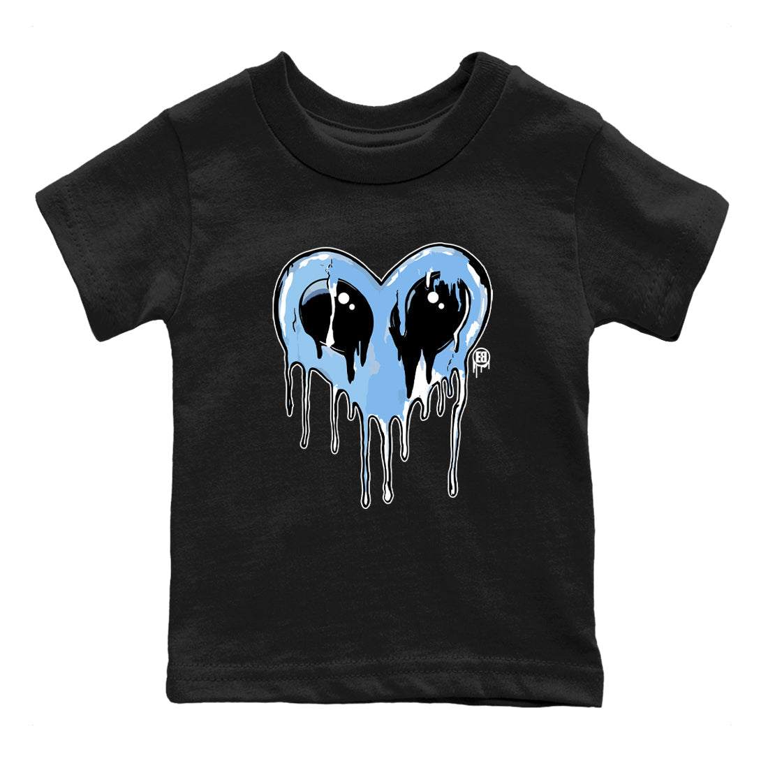 Heart Alien snkmatch Tees Kids - Air Jordan 11 Legend Blue