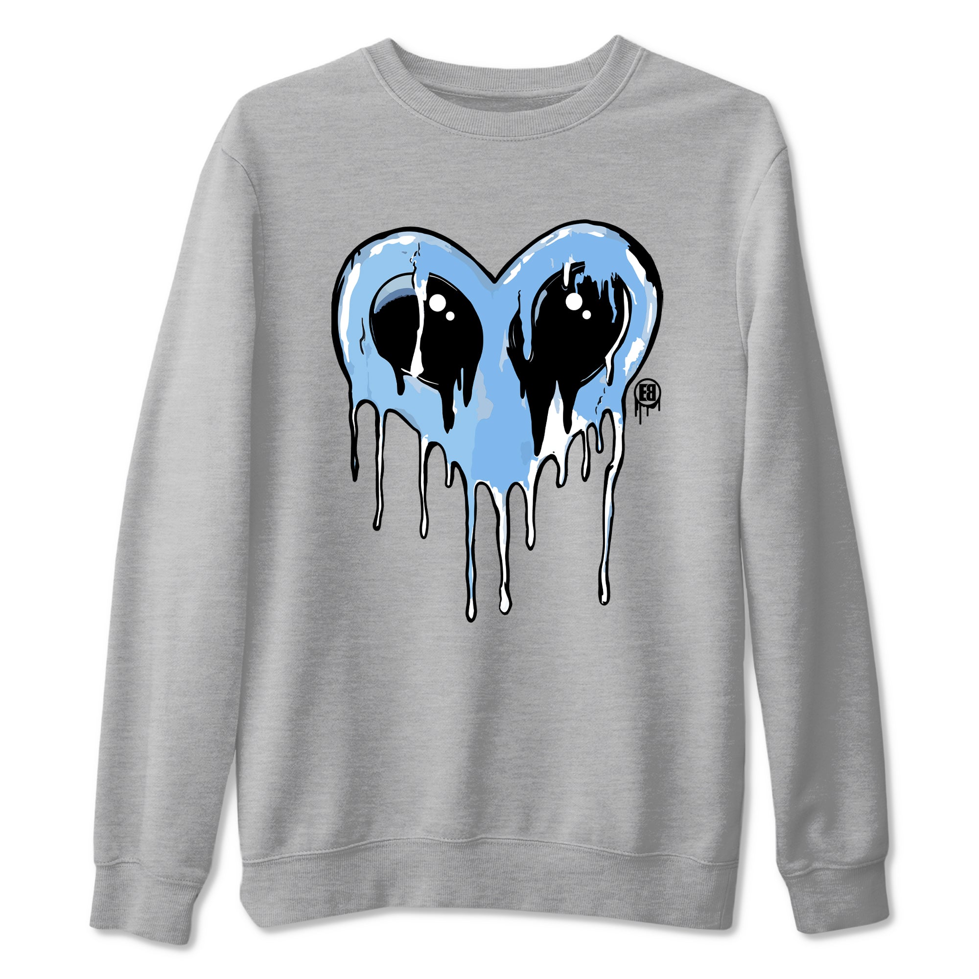 Heart Alien snkmatch Tees - Air Jordan 11 Legend Blue