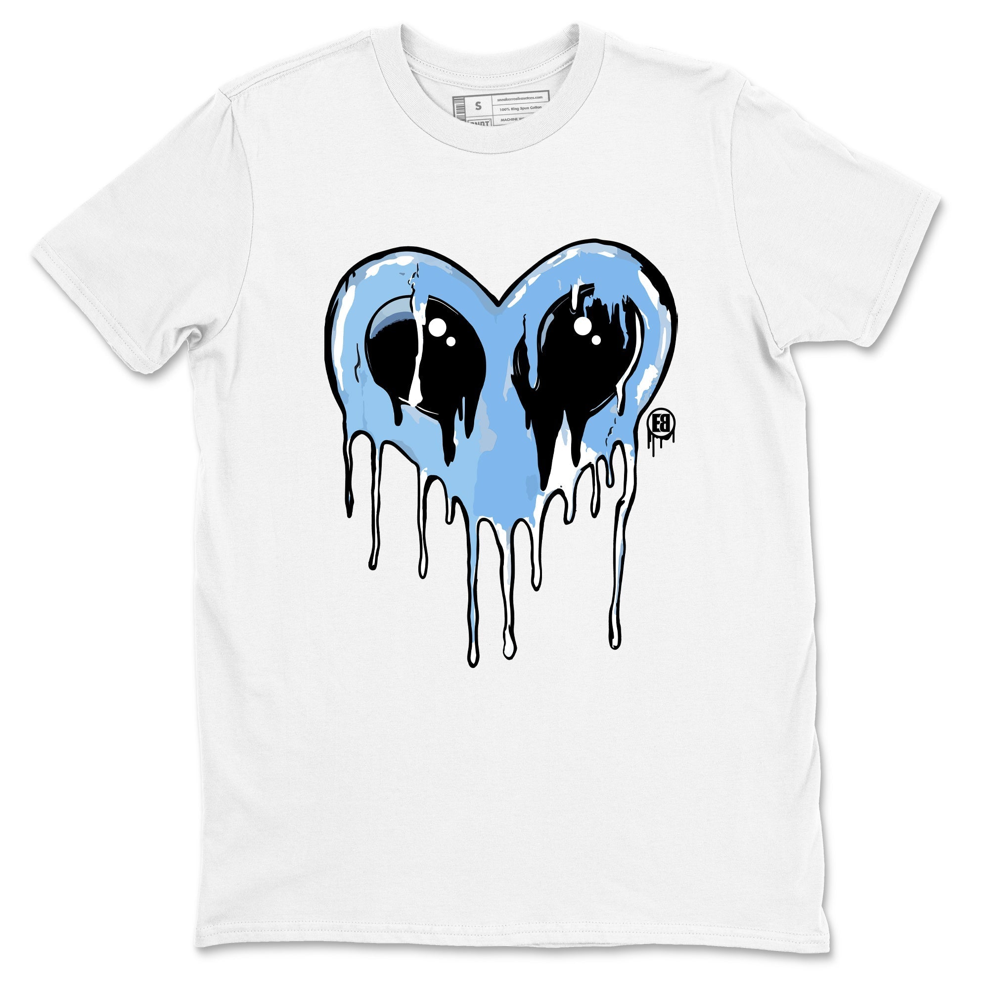 Heart Alien snkmatch Tees - Air Jordan 11 Legend Blue