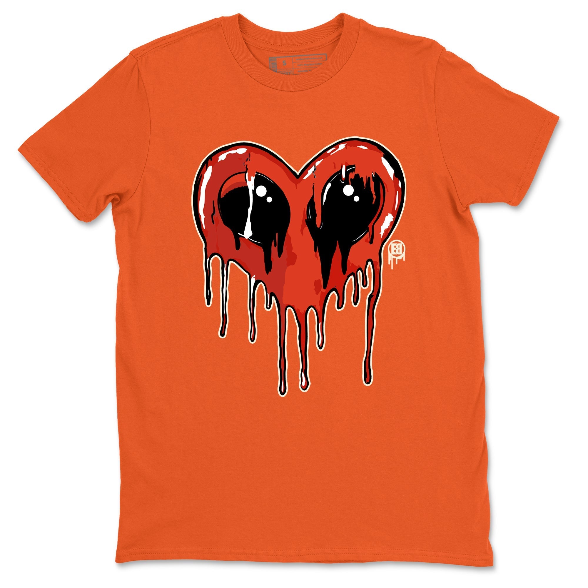 Heart Alien snkmatch Tees - Air Jordan 4 Brick By Brick
