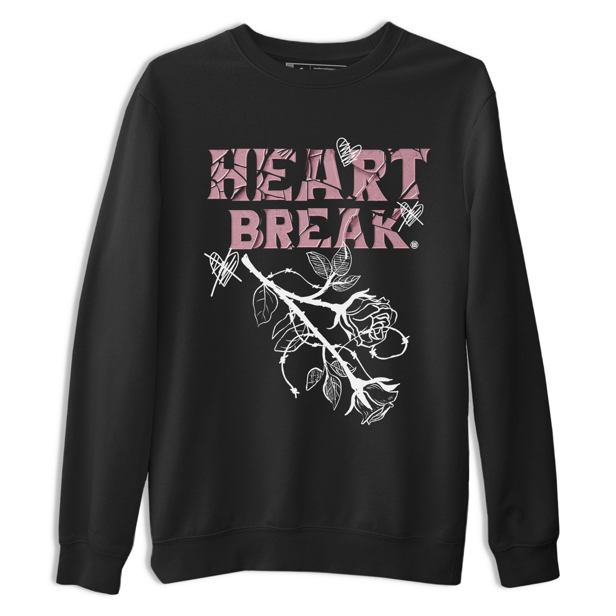 Heart Break snkmatch Tee - Air Jordan 1 Mauve