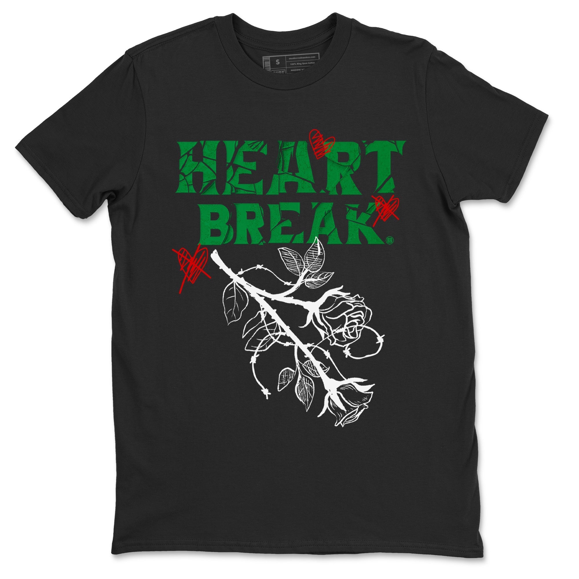 Heart Break Unisex Tops - Air Jordan 3 Lucky Green