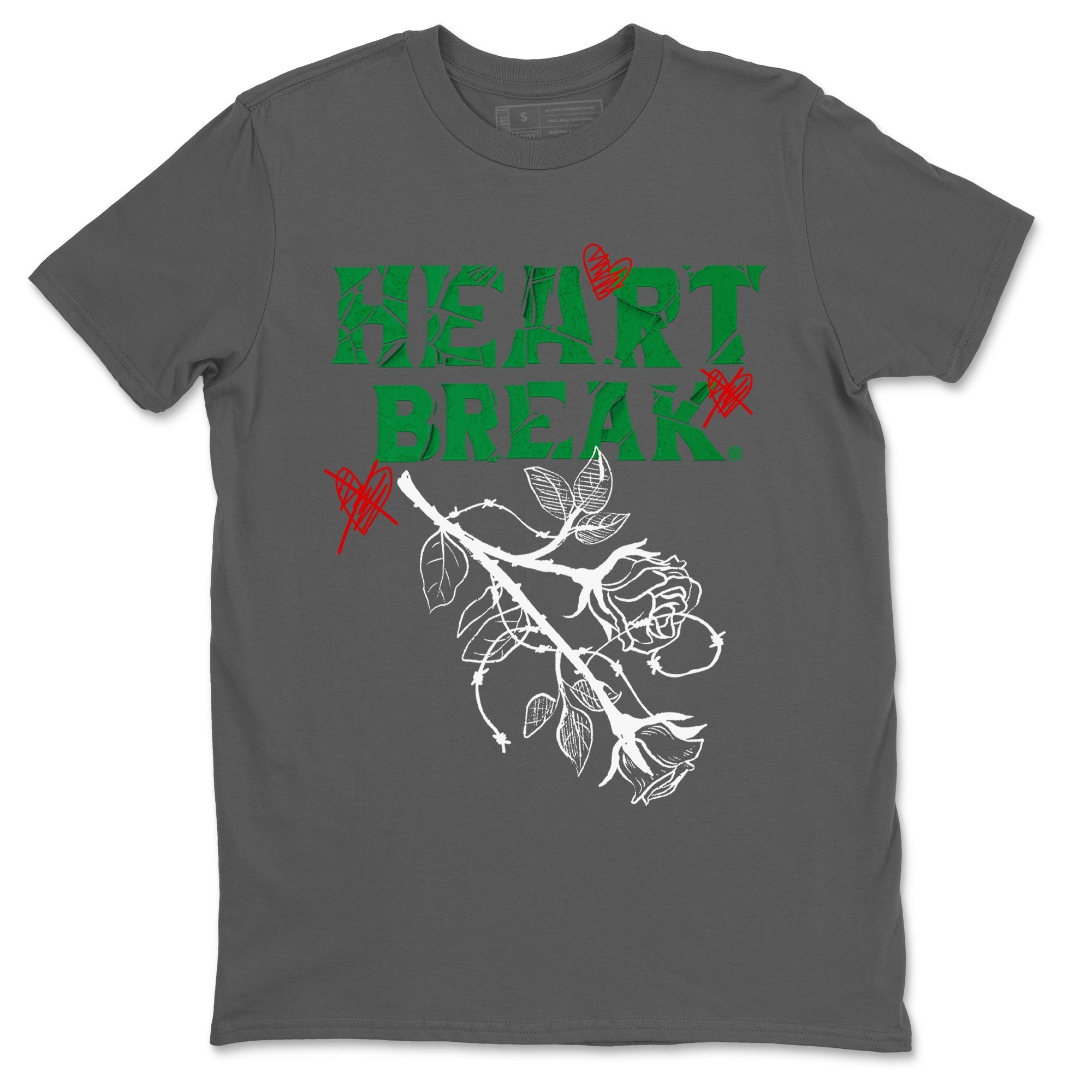Heart Break Unisex Tops - Air Jordan 3 Lucky Green