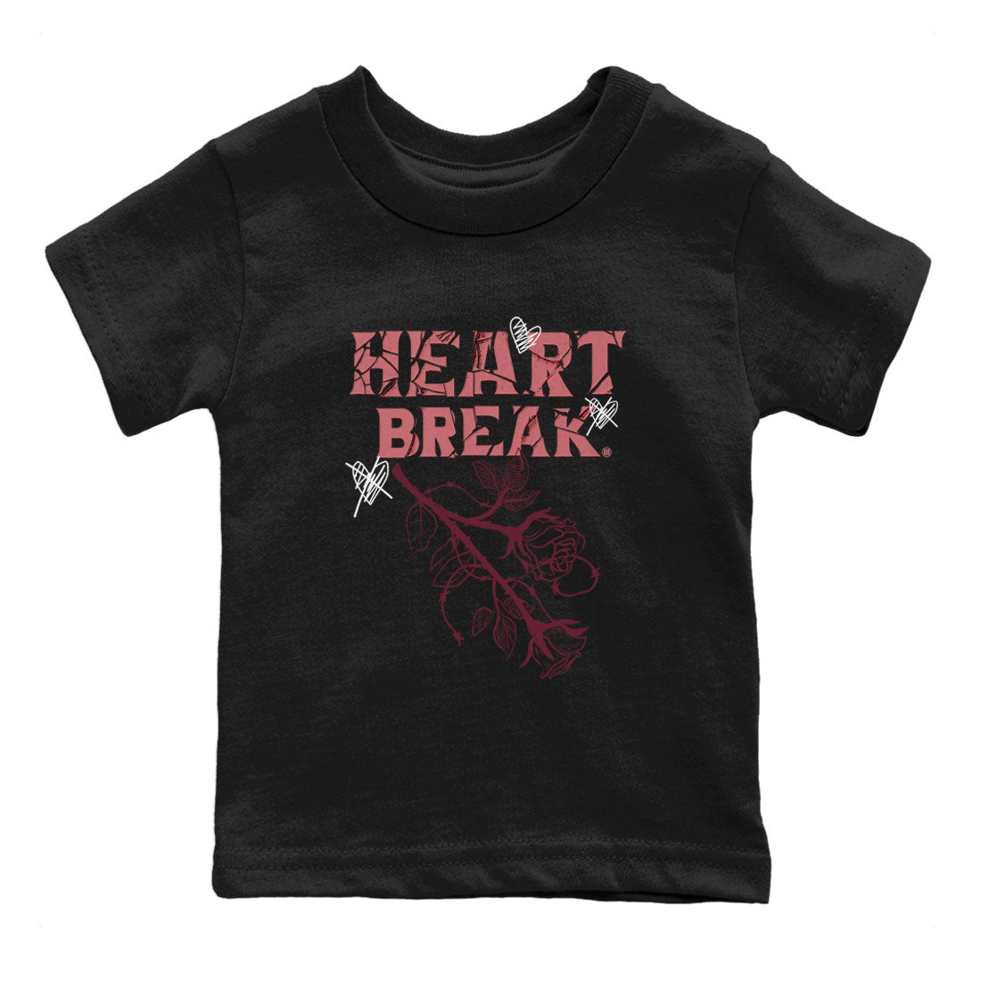 Heart Break snkmatch Tees Kids - Dunk Valentines Day 2024