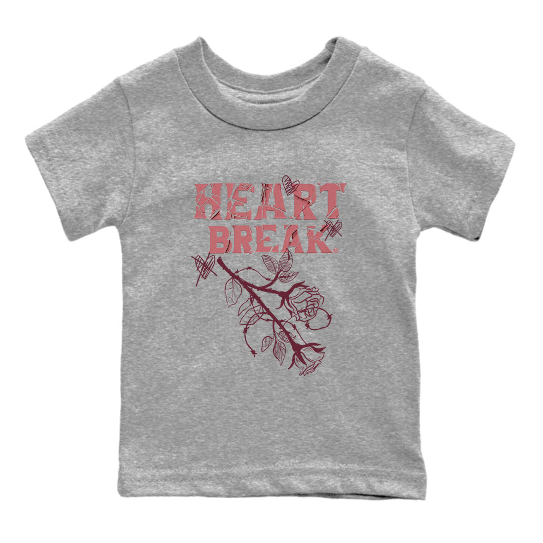 Heart Break snkmatch Tees Kids - Dunk Valentines Day 2024