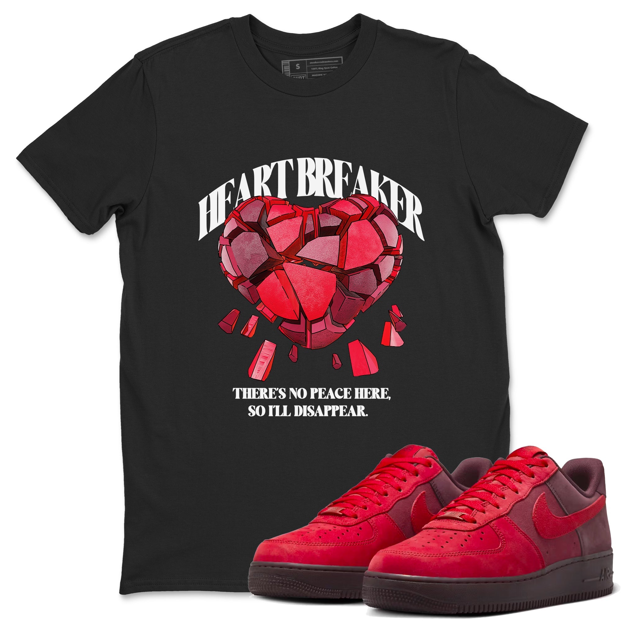 Heart Breaker snkmatch Tees - Air Force 1 Layers Of Love