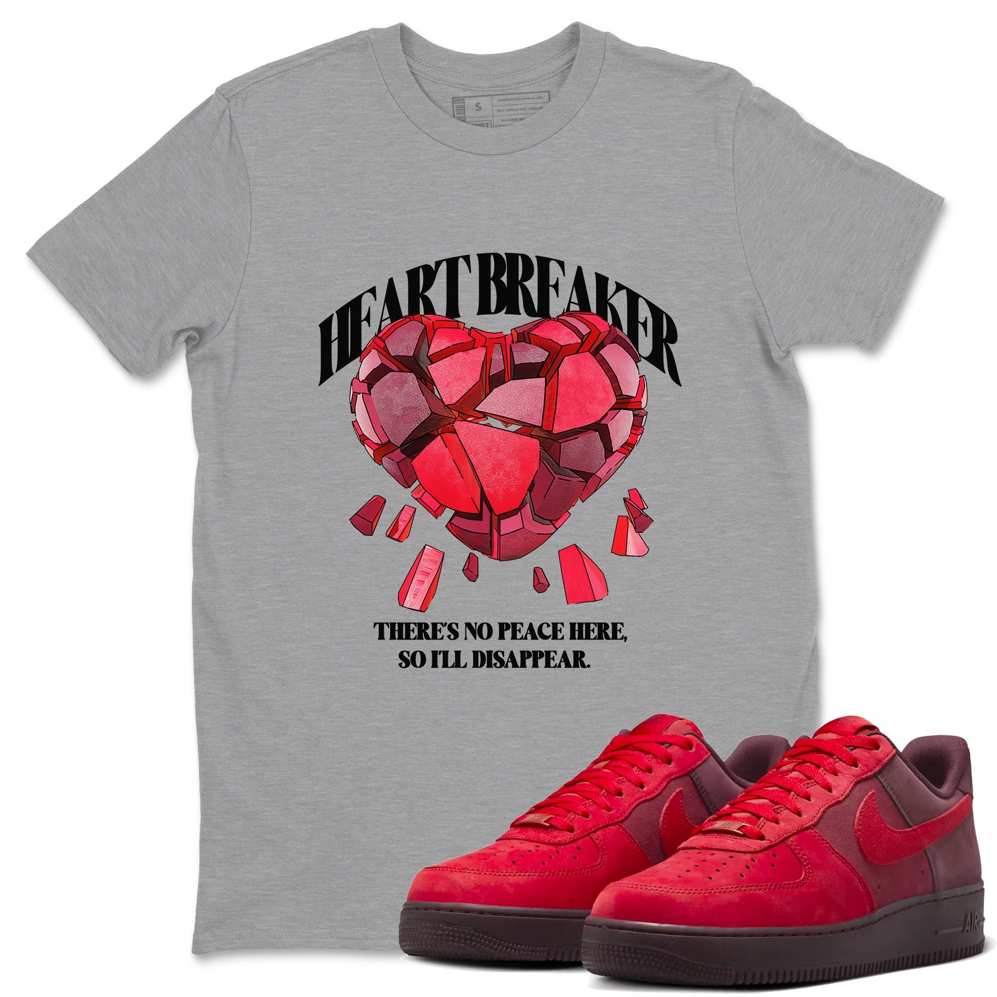 Heart Breaker snkmatch Tees - Air Force 1 Layers Of Love