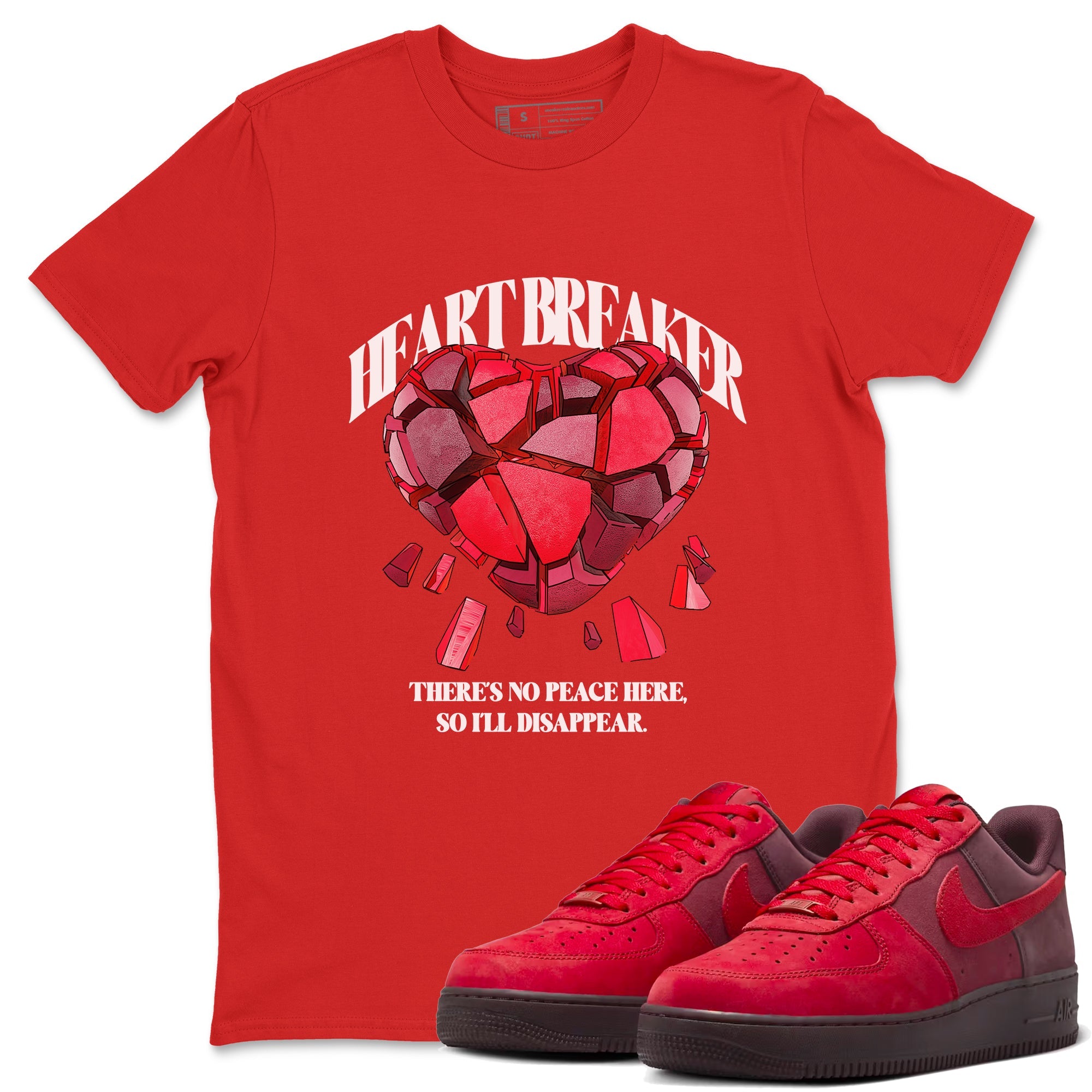 Heart Breaker snkmatch Tees - Air Force 1 Layers Of Love