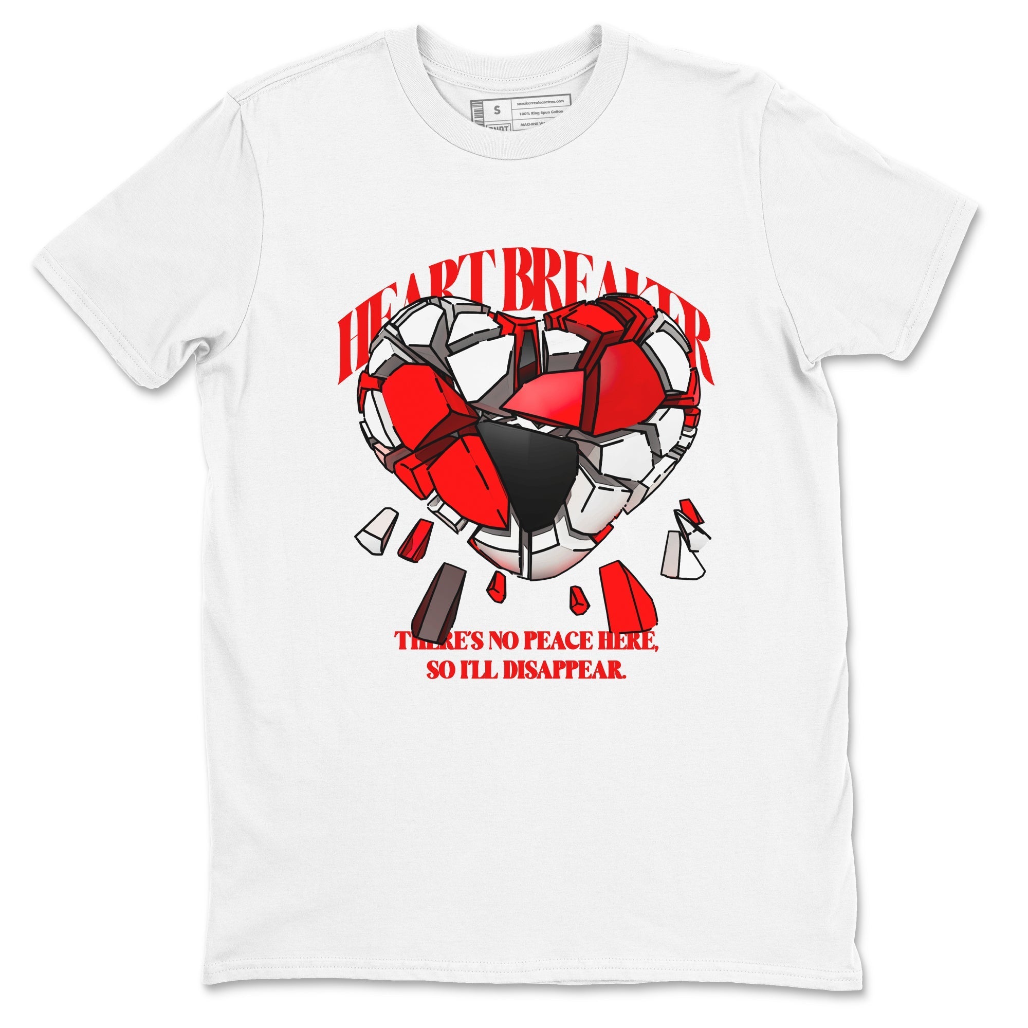 Heart Breaker snkmatch Tees - Air Jordan 1 Black Toe Reimagined