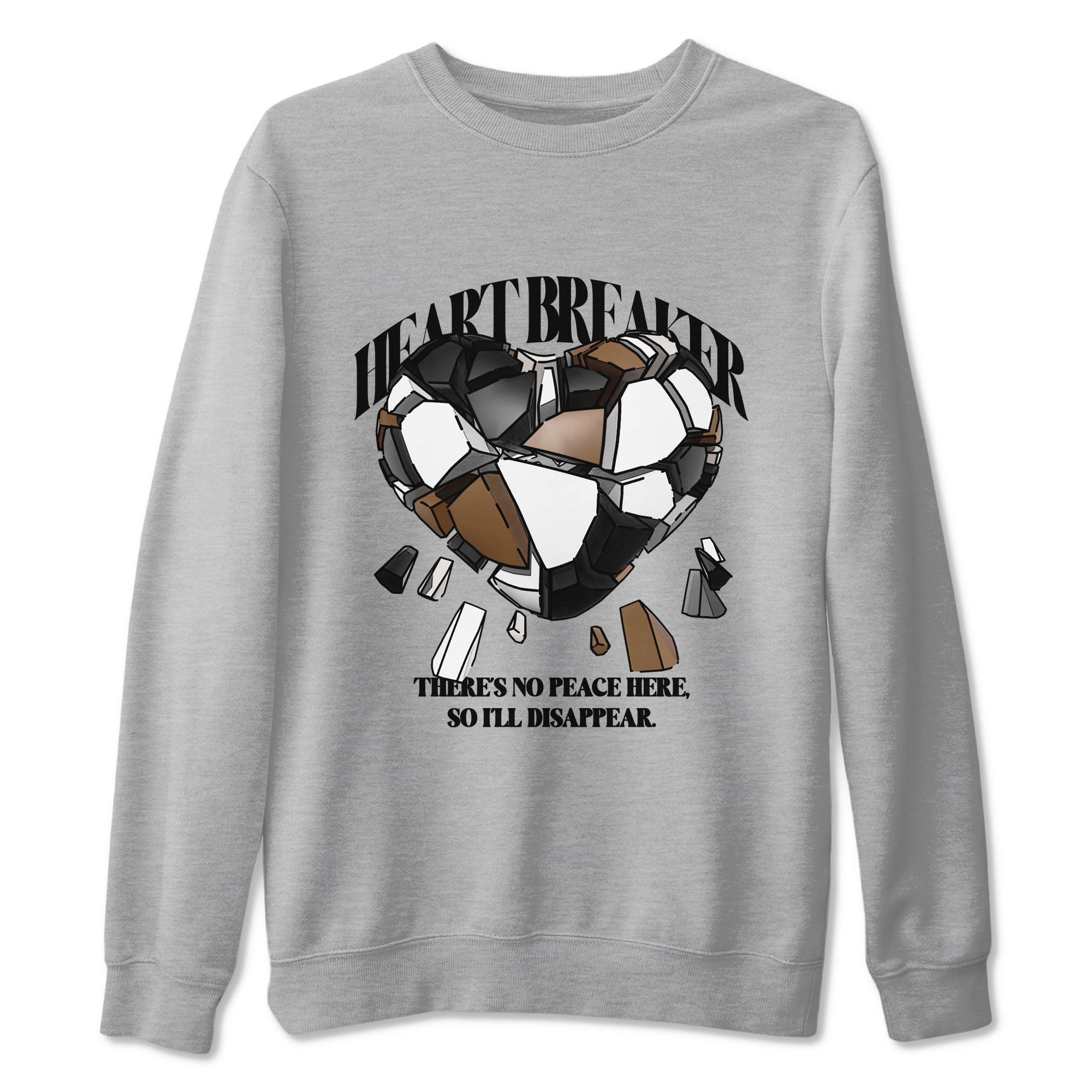 Heart Breaker snkmatch Tees - Air Jordan 1 Mocha