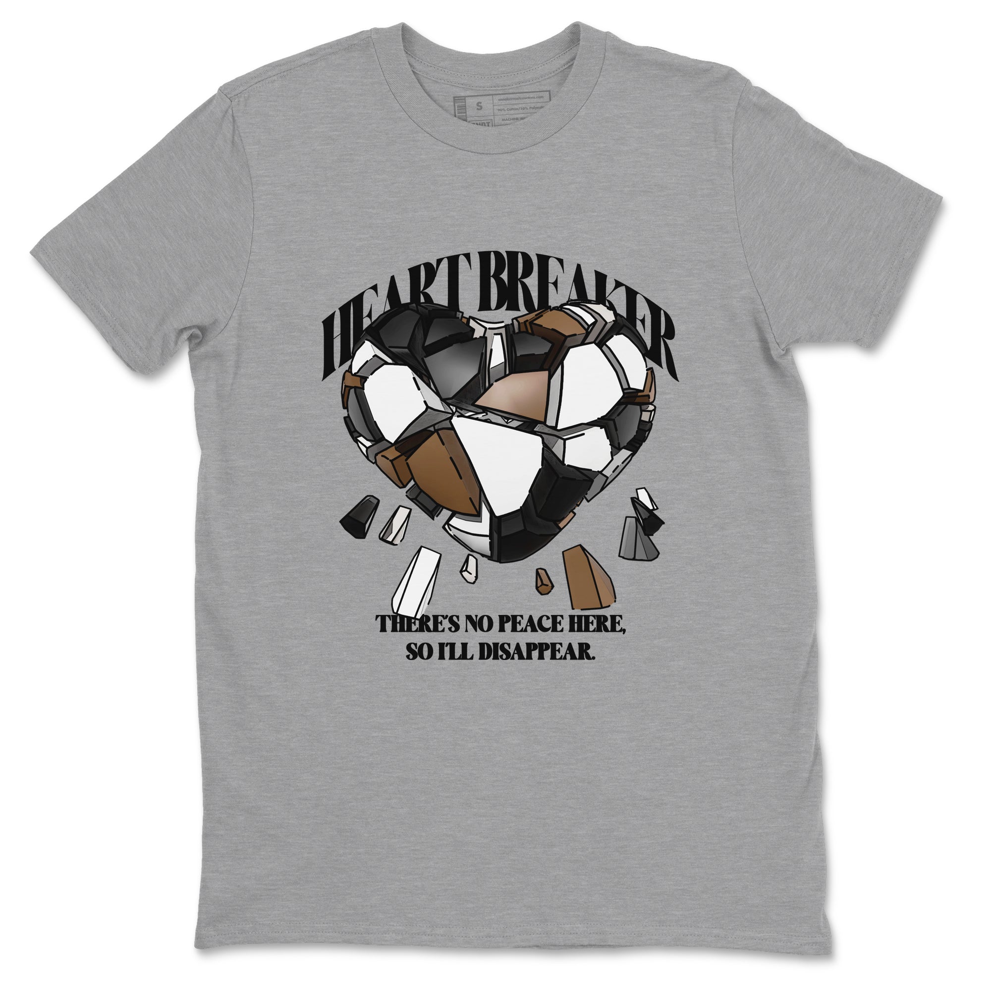 Heart Breaker snkmatch Tees - Air Jordan 1 Mocha