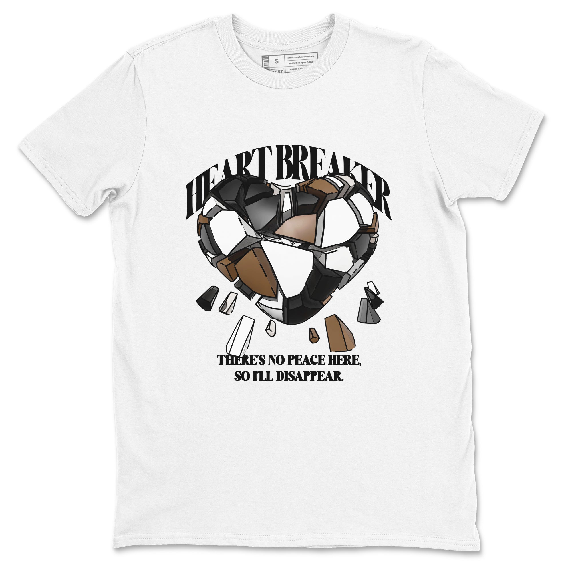 Heart Breaker snkmatch Tees - Air Jordan 1 Mocha