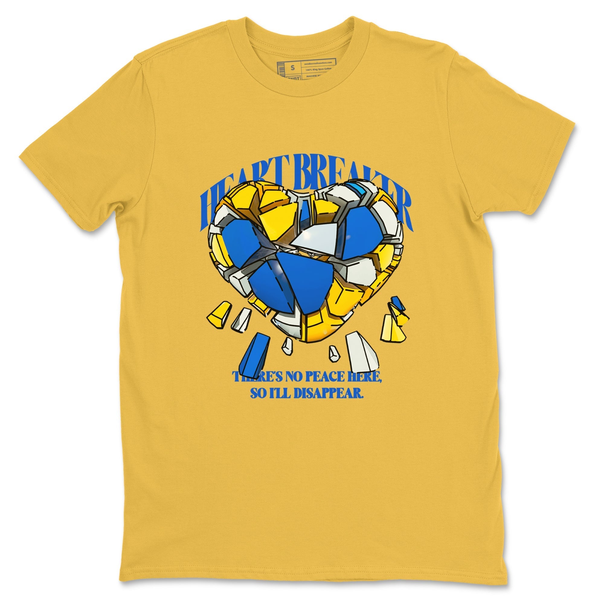 Heart Breaker snkmatch Tees - Air Jordan 1 Travis Scott Canary