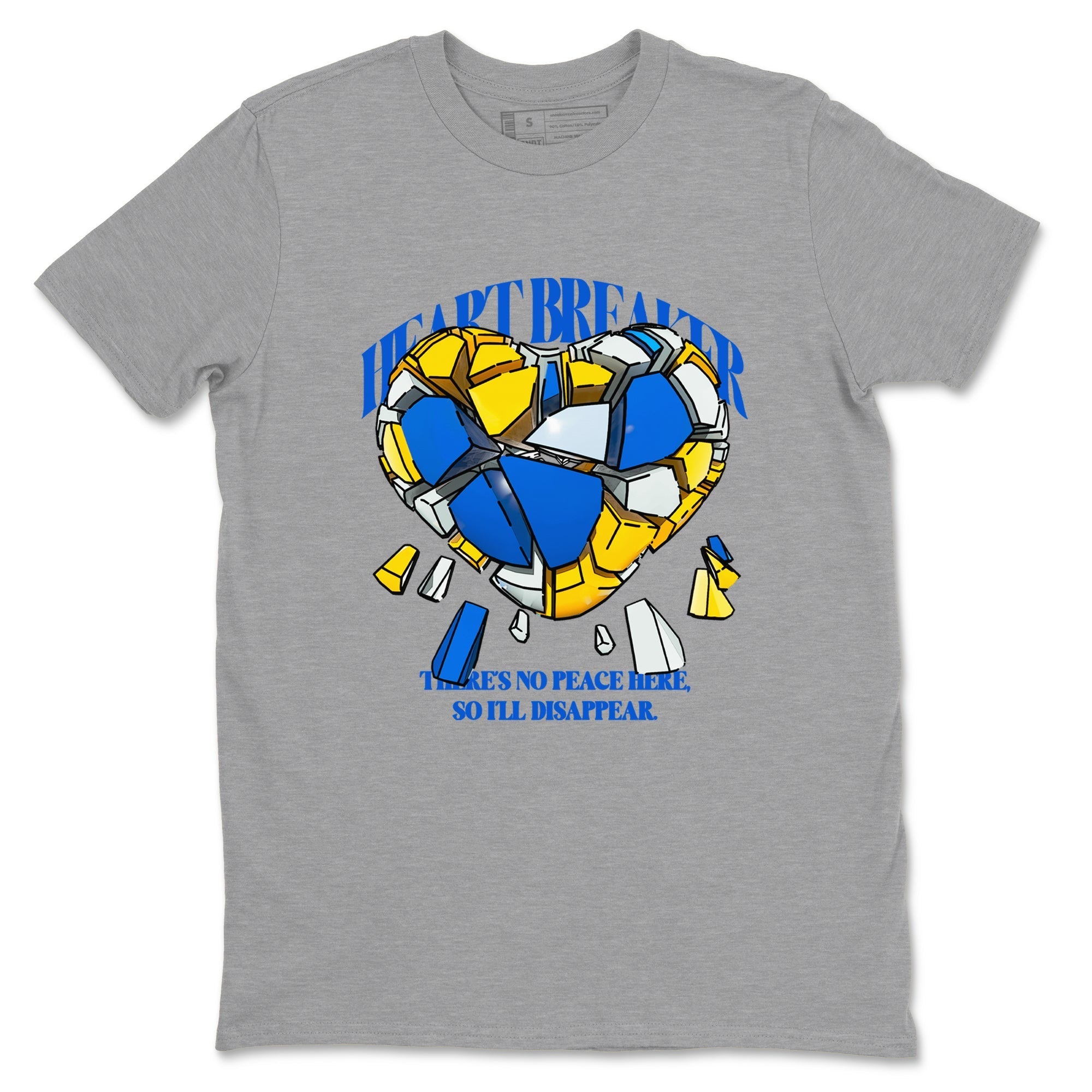 Heart Breaker snkmatch Tees - Air Jordan 1 Travis Scott Canary