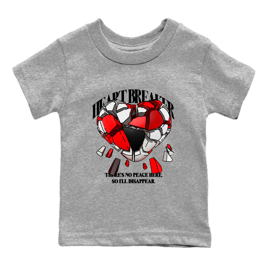 Heart Breaker snkmatch Tees Kids - Air Jordan 11 Bred