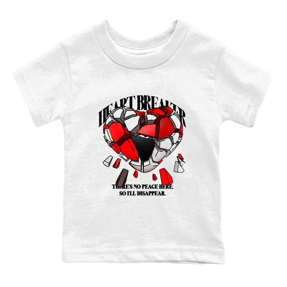 Heart Breaker snkmatch Tees Kids - Air Jordan 11 Bred