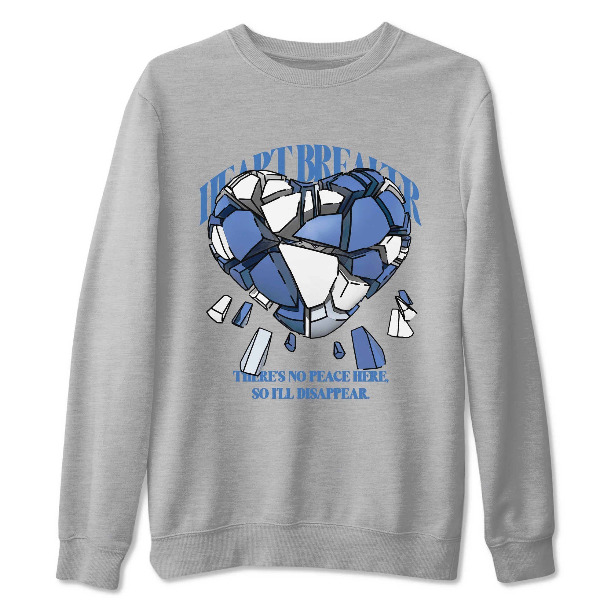 Heart Breaker snkmatch Tees - Air Jordan 11 Diffused Blue