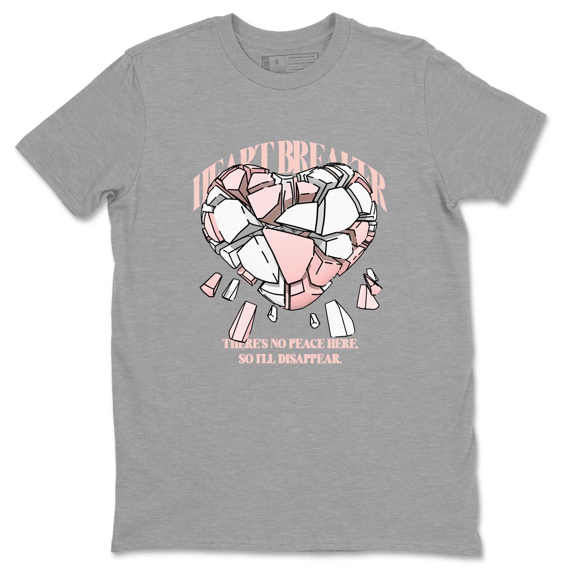 Heart Breaker snkmatch Tees - Air Jordan 11 Legend Pink