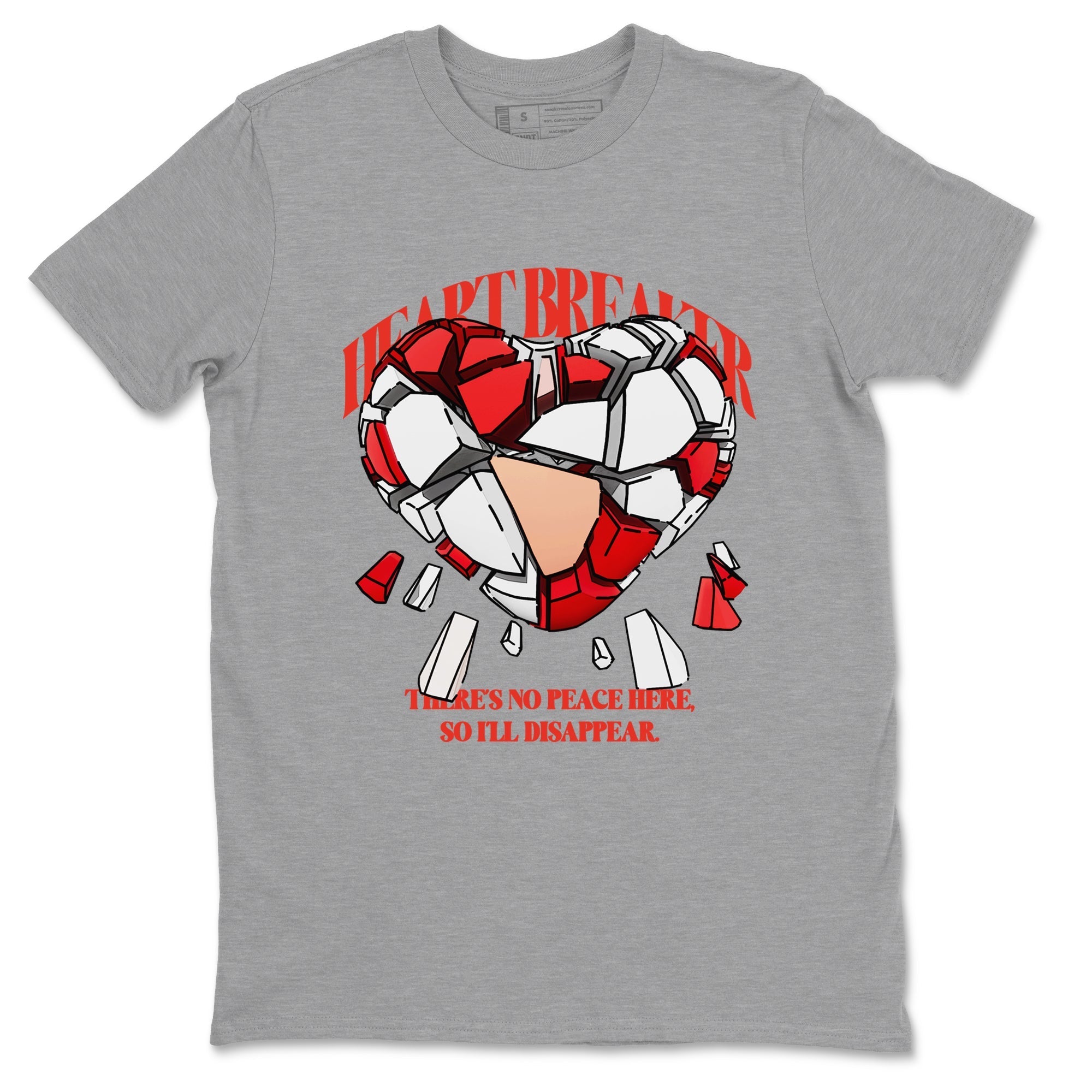 Heart Breaker snkmatch Tees - Air Jordan 13 Dune Red