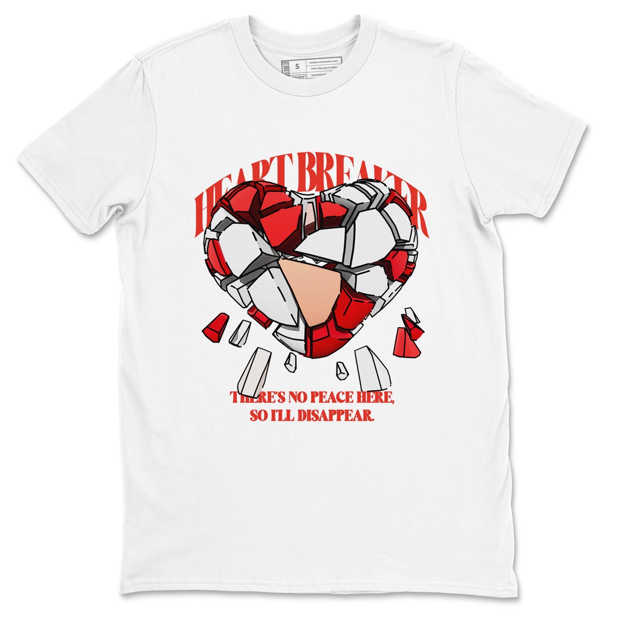 Heart Breaker snkmatch Tees - Air Jordan 13 Dune Red