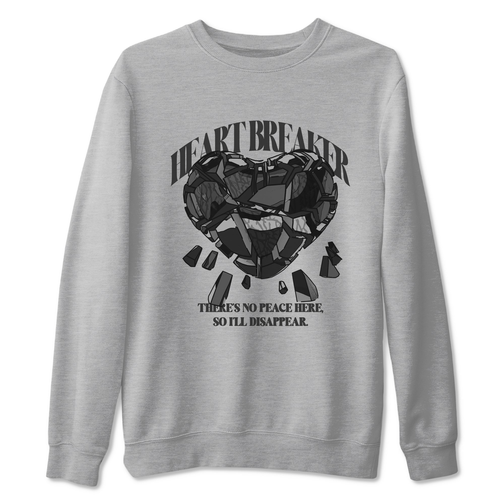 Heart Breaker snkmatch Tees - Air Jordan 3 Black Cat