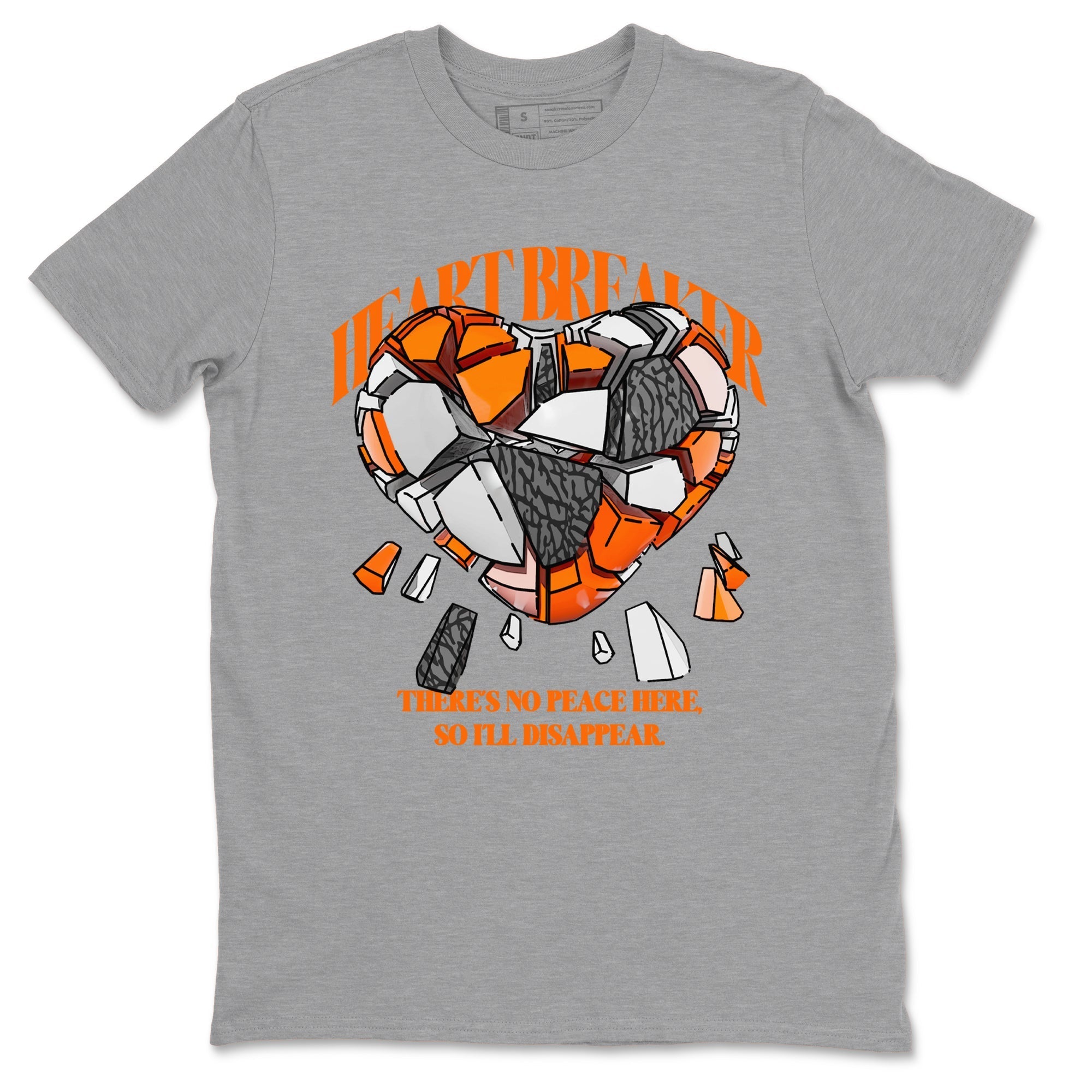 Heart Breaker snkmatch Tees - Air Jordan 3 Georgia Peach