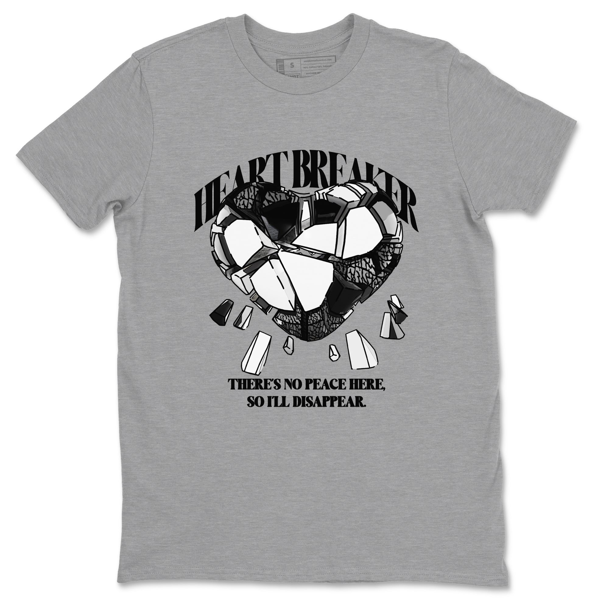 Heart Breaker snkmatch Tees - Air Jordan 3 Green Glow