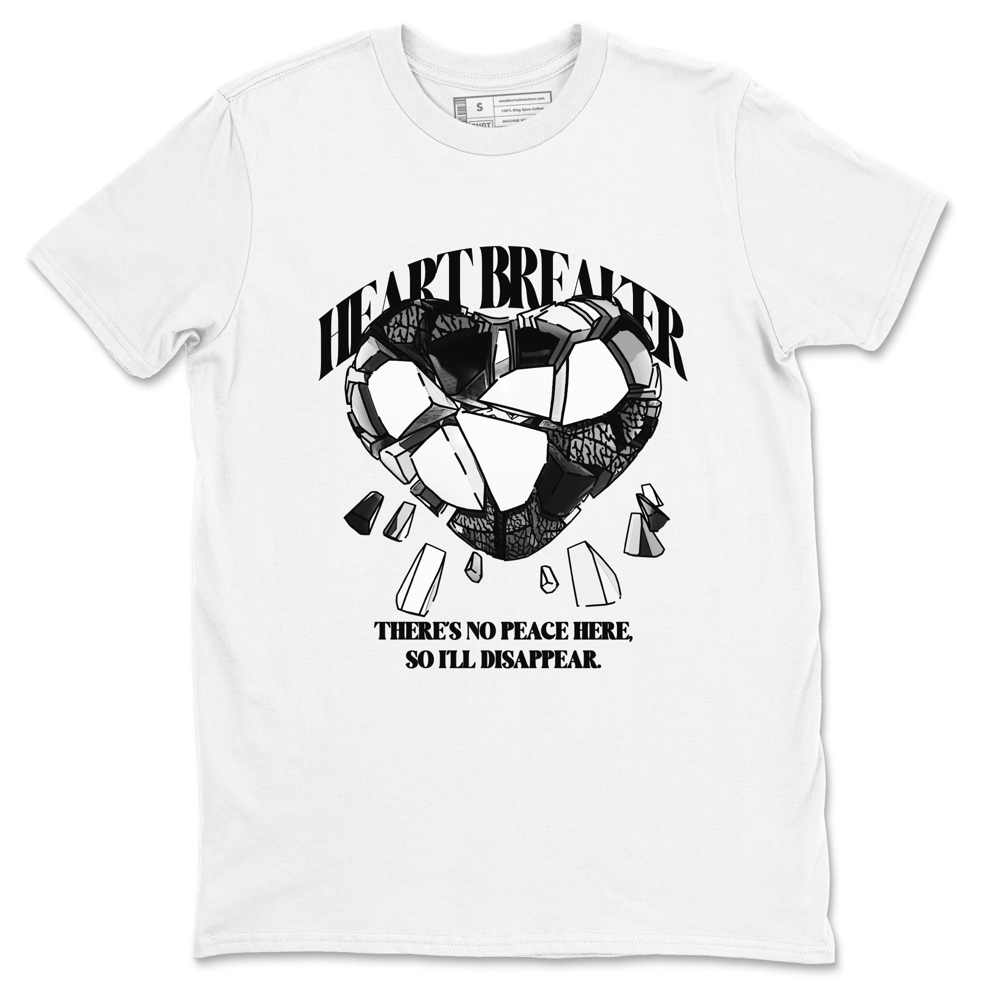Heart Breaker snkmatch Tees - Air Jordan 3 Green Glow