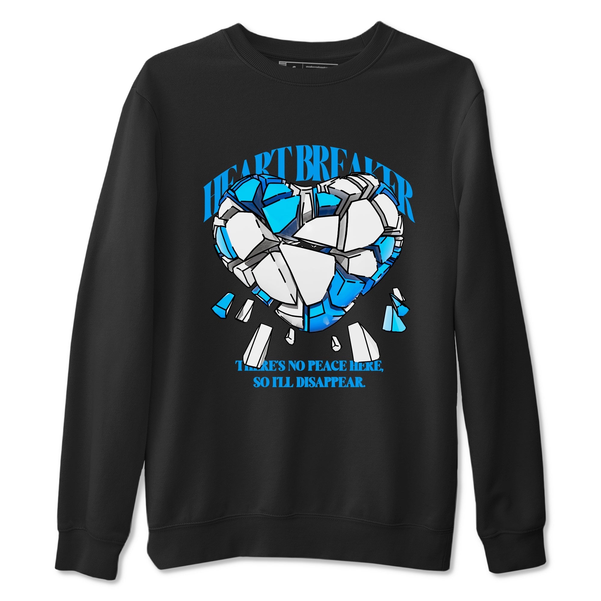 Heart Breaker snkmatch Tees - Air Jordan 4 Military Blue