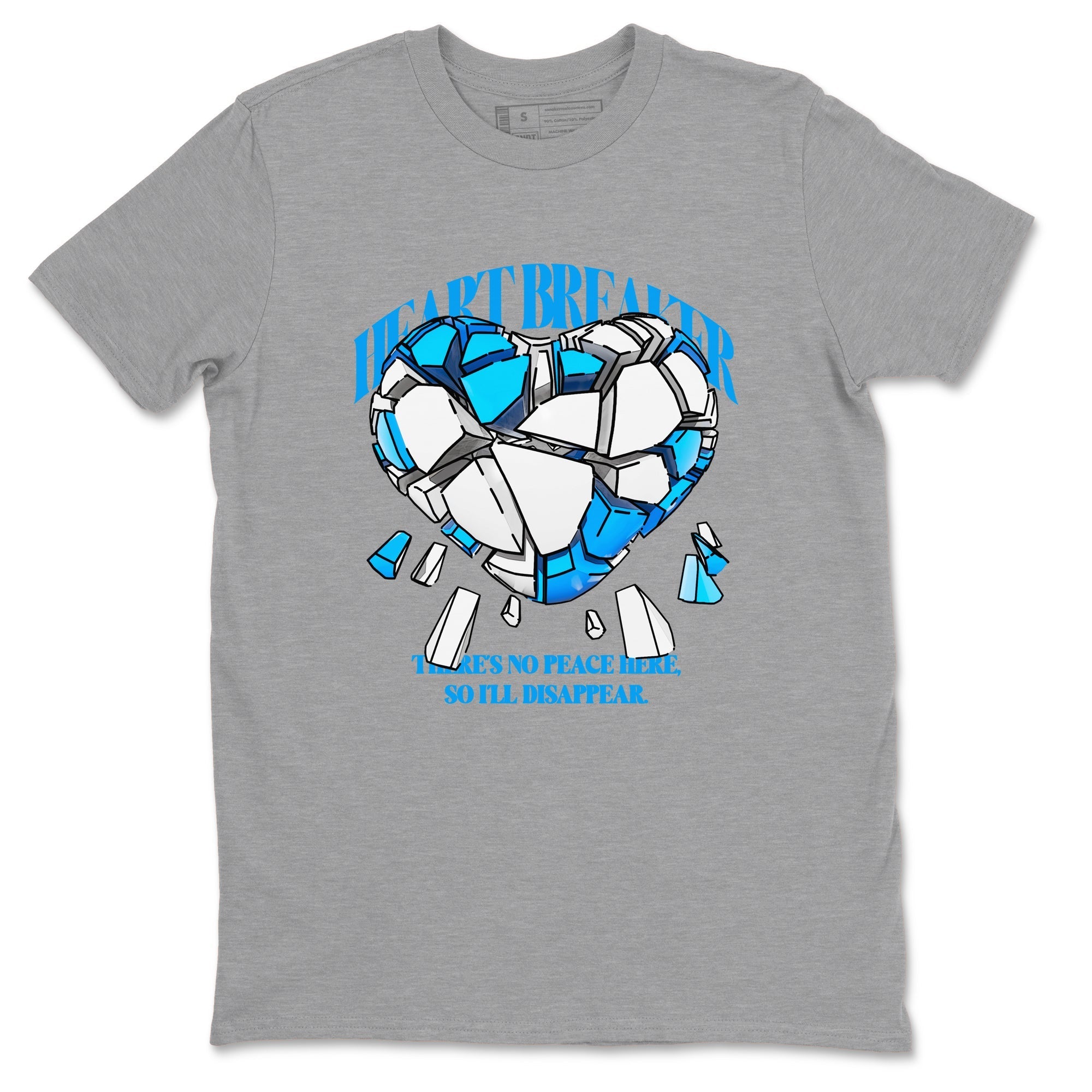 Heart Breaker snkmatch Tees - Air Jordan 4 Military Blue