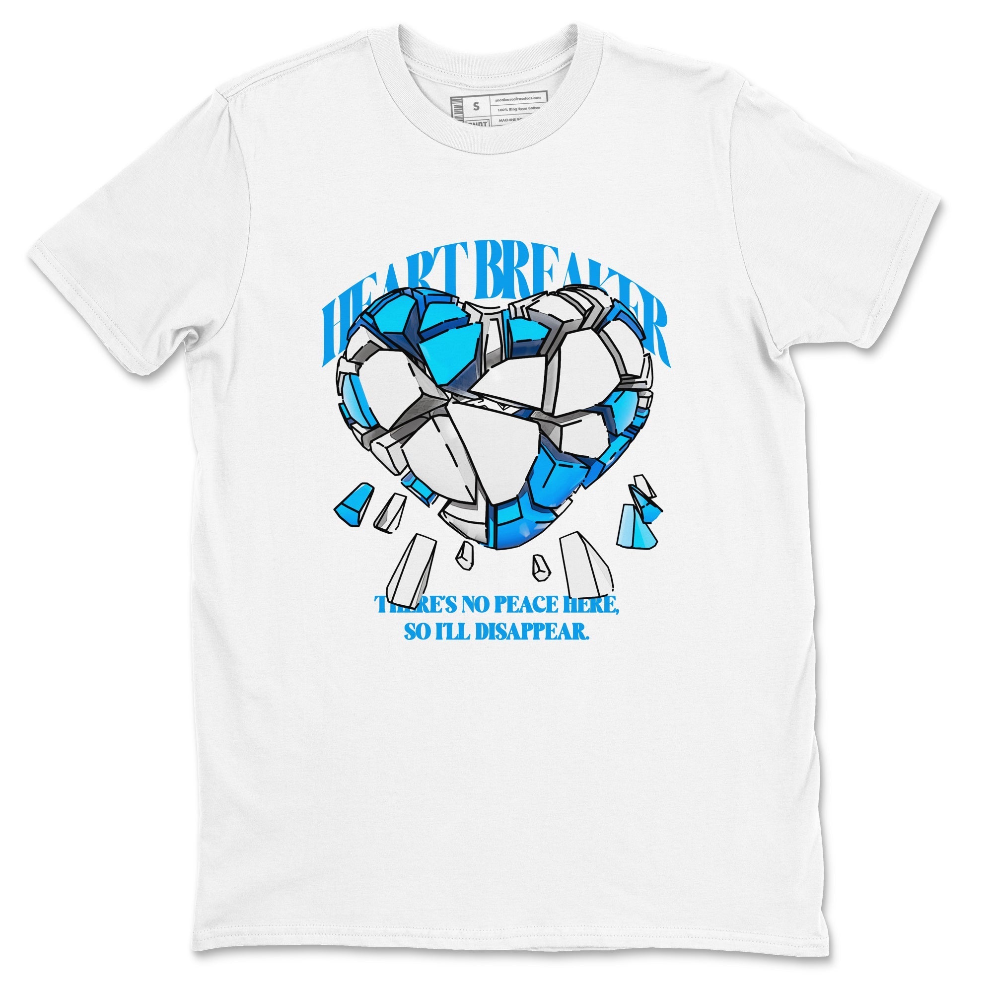 Heart Breaker snkmatch Tees - Air Jordan 4 Military Blue