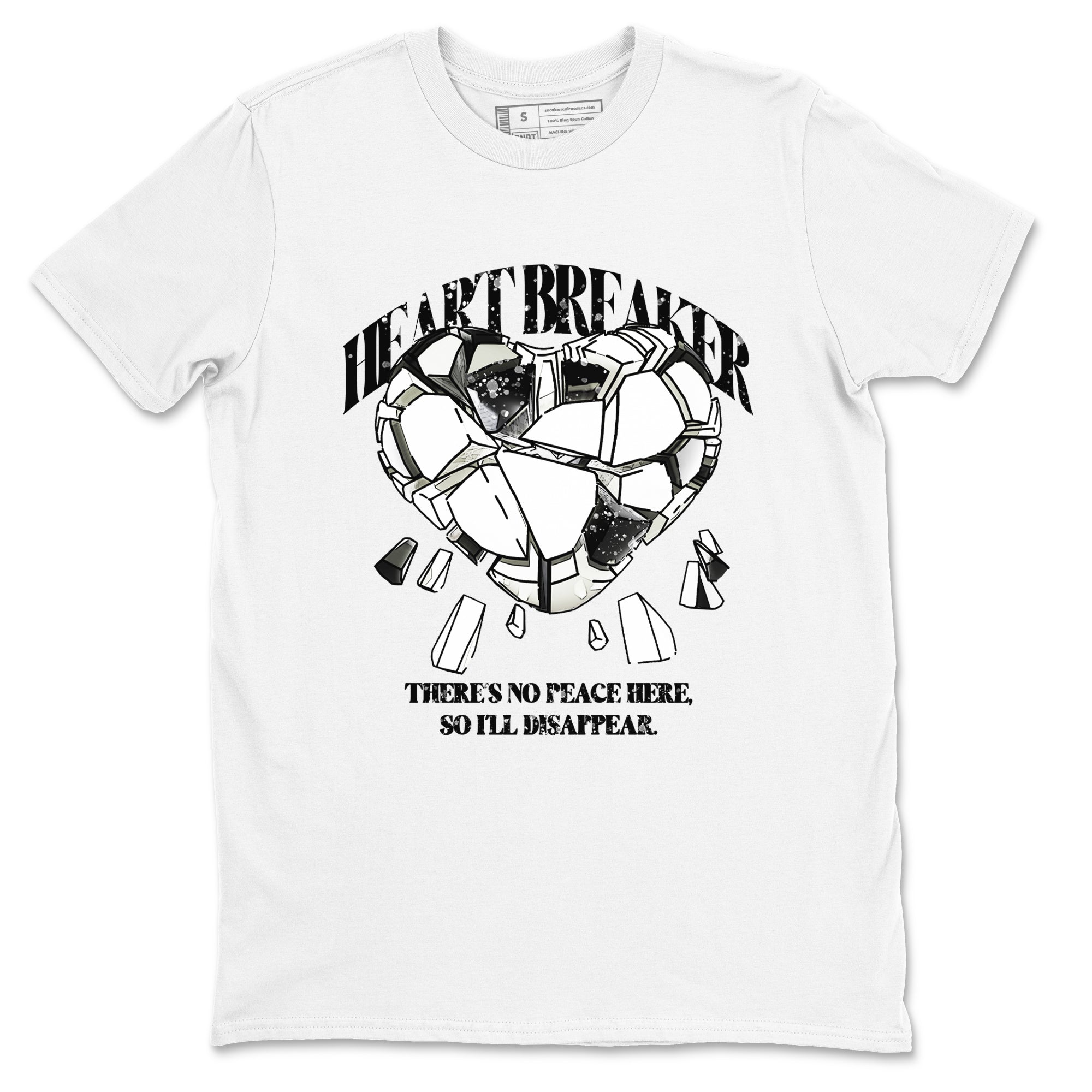 Heart Breaker snkmatch Tees - Air Jordan 5 Sail