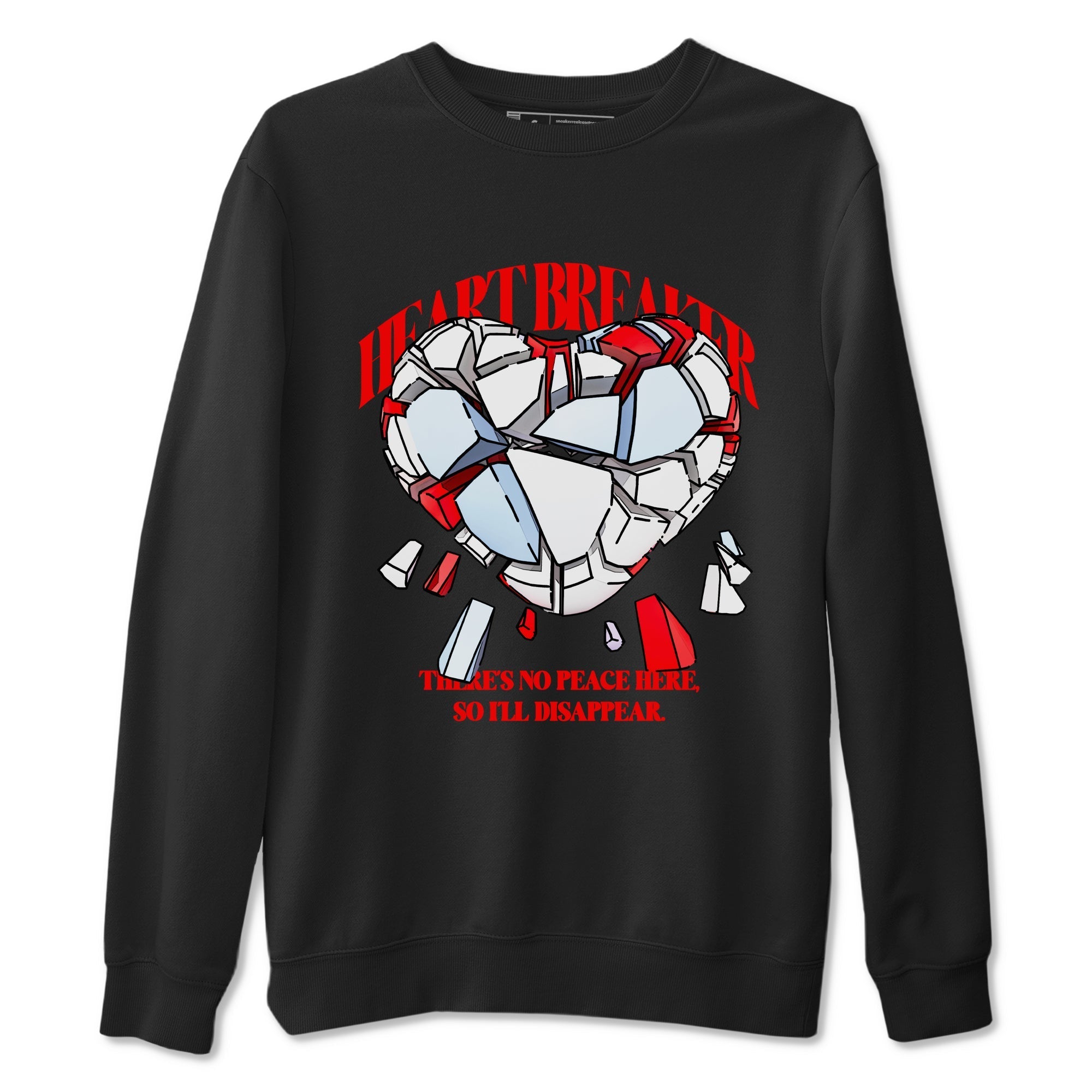Heart Breaker snkmatch Tees - Air Jordan 6 Fire Red