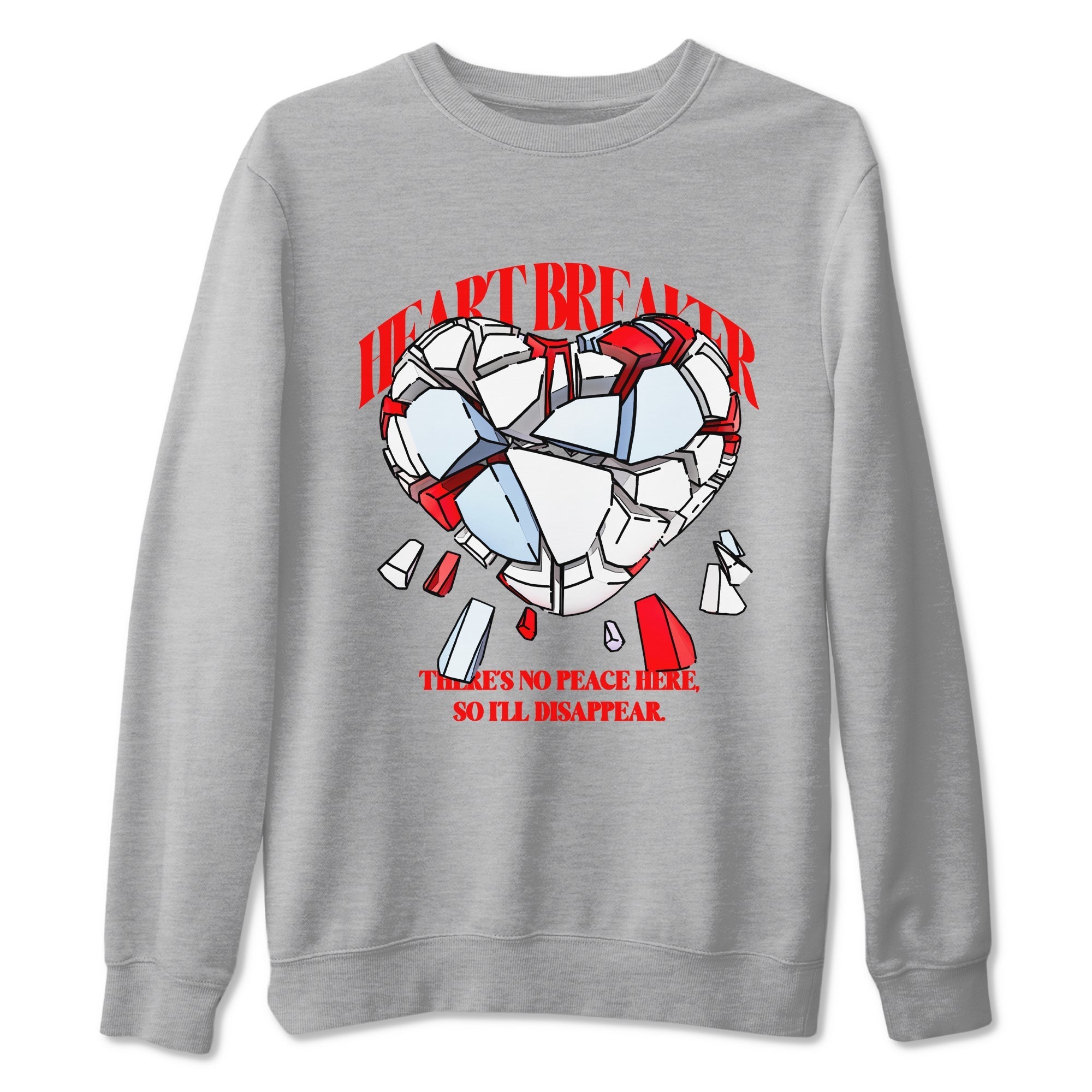 Heart Breaker snkmatch Tees - Air Jordan 6 Fire Red
