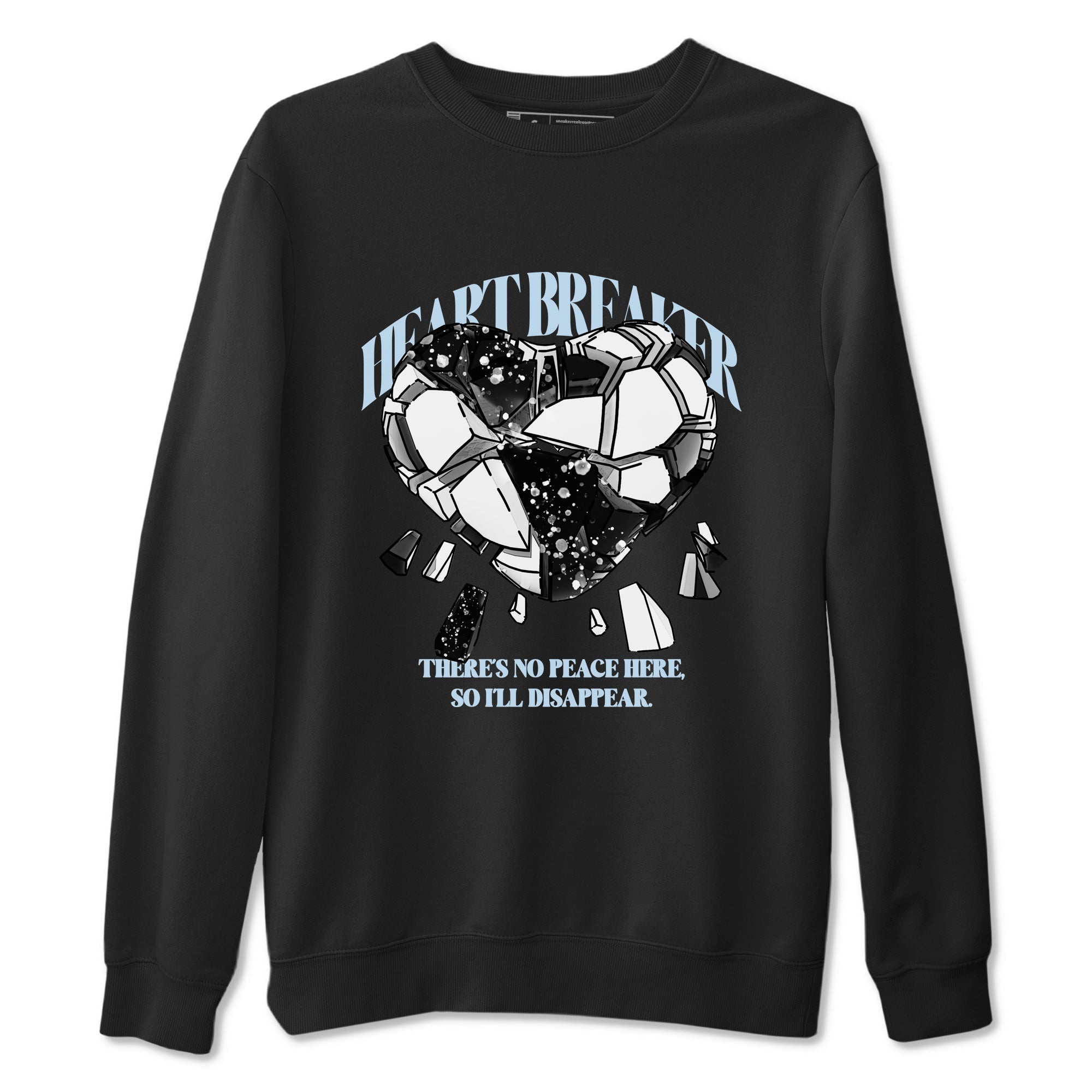 Heart Breaker snkmatch Tees - Air Jordan 6 White Black