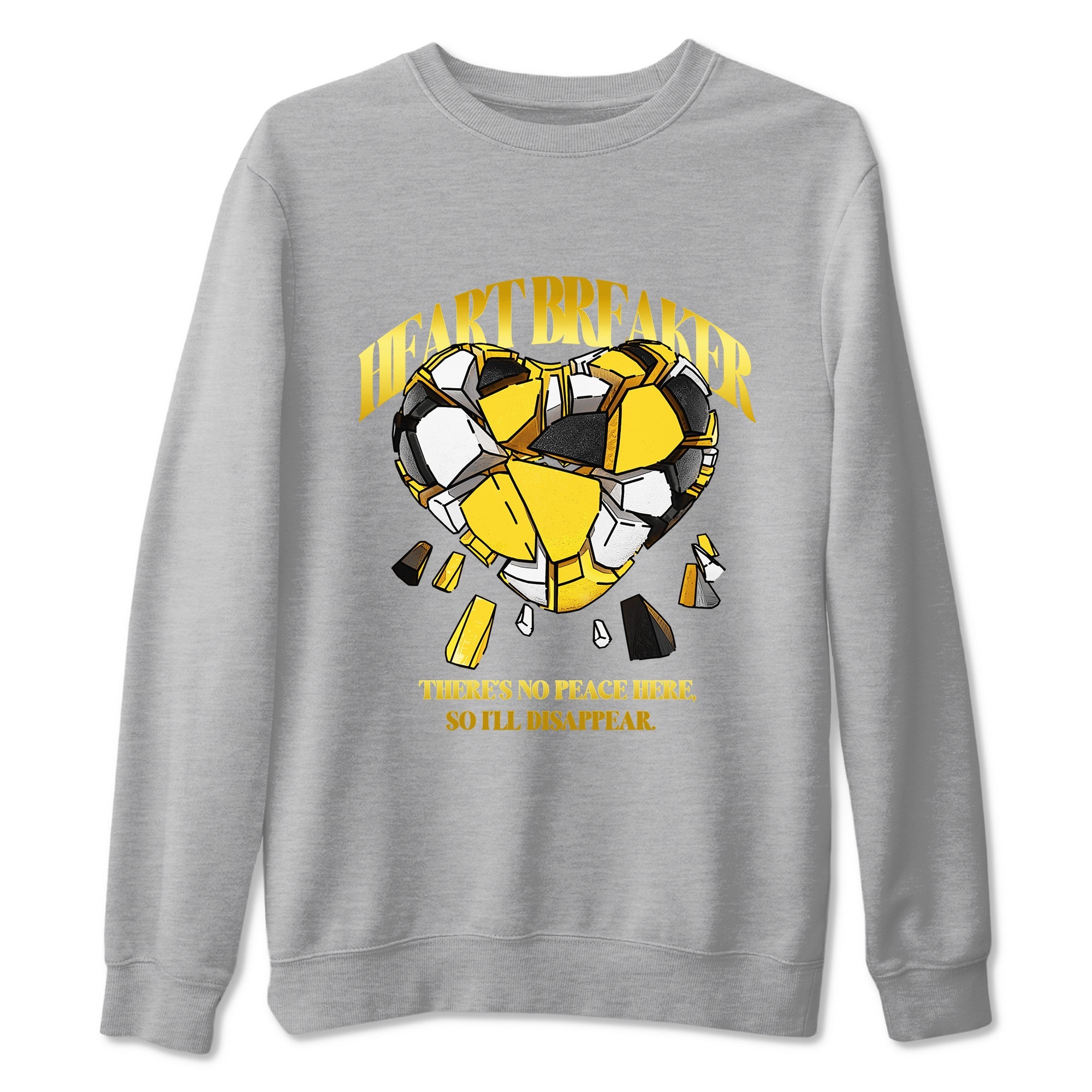 Heart Breaker snkmatch Tees - Air Jordan 6 Yellow Ochre
