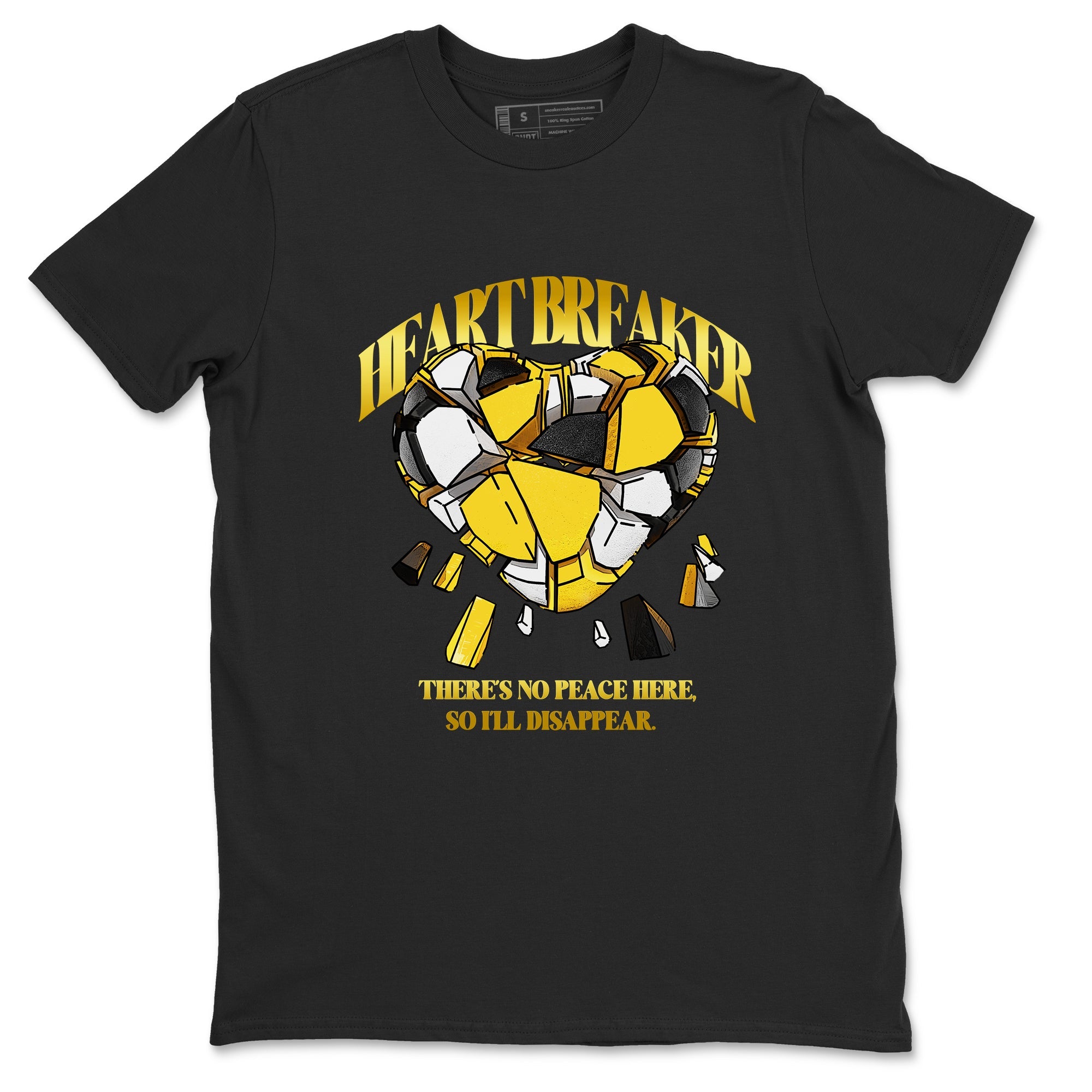 Heart Breaker snkmatch Tees - Air Jordan 6 Yellow Ochre