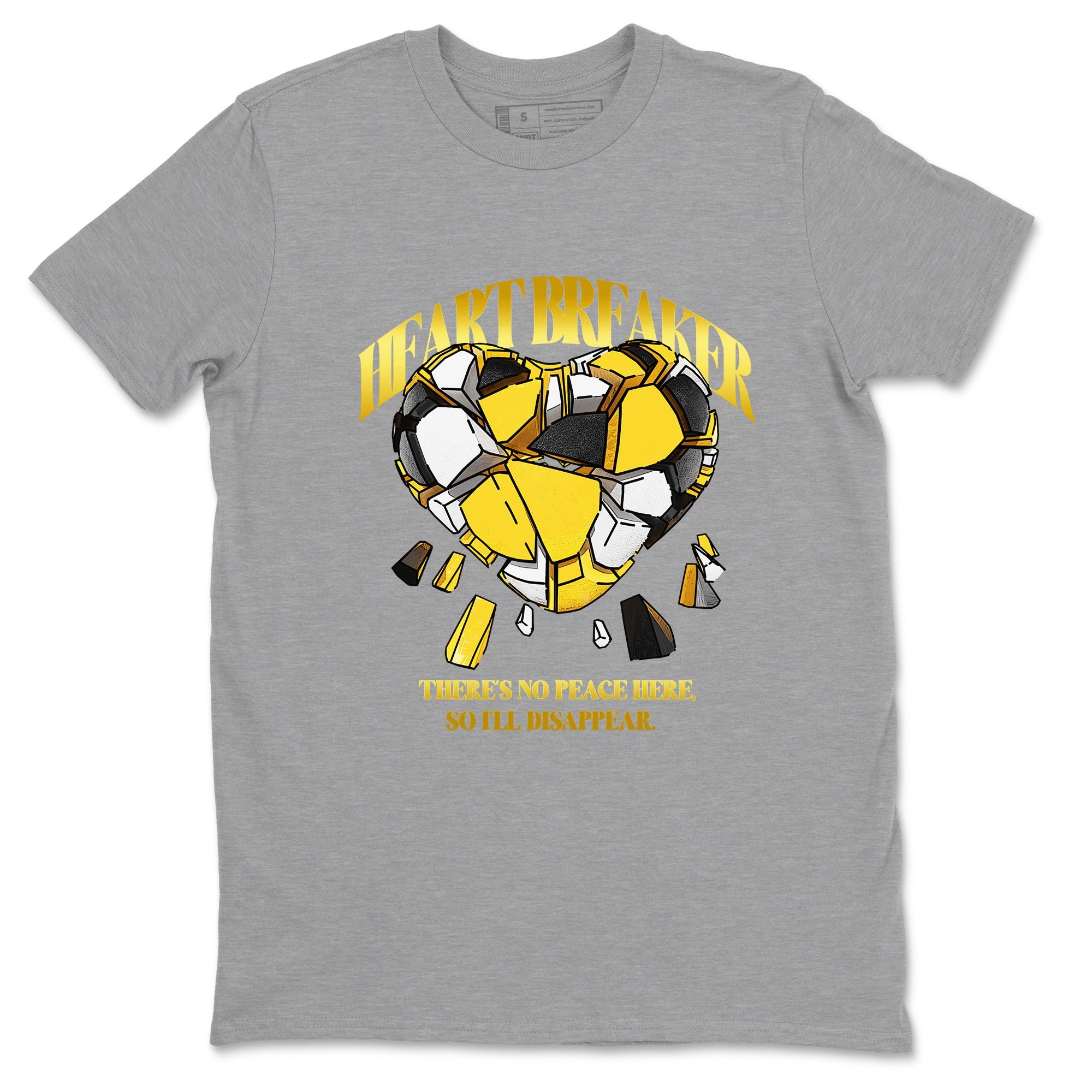 Heart Breaker snkmatch Tees - Air Jordan 6 Yellow Ochre
